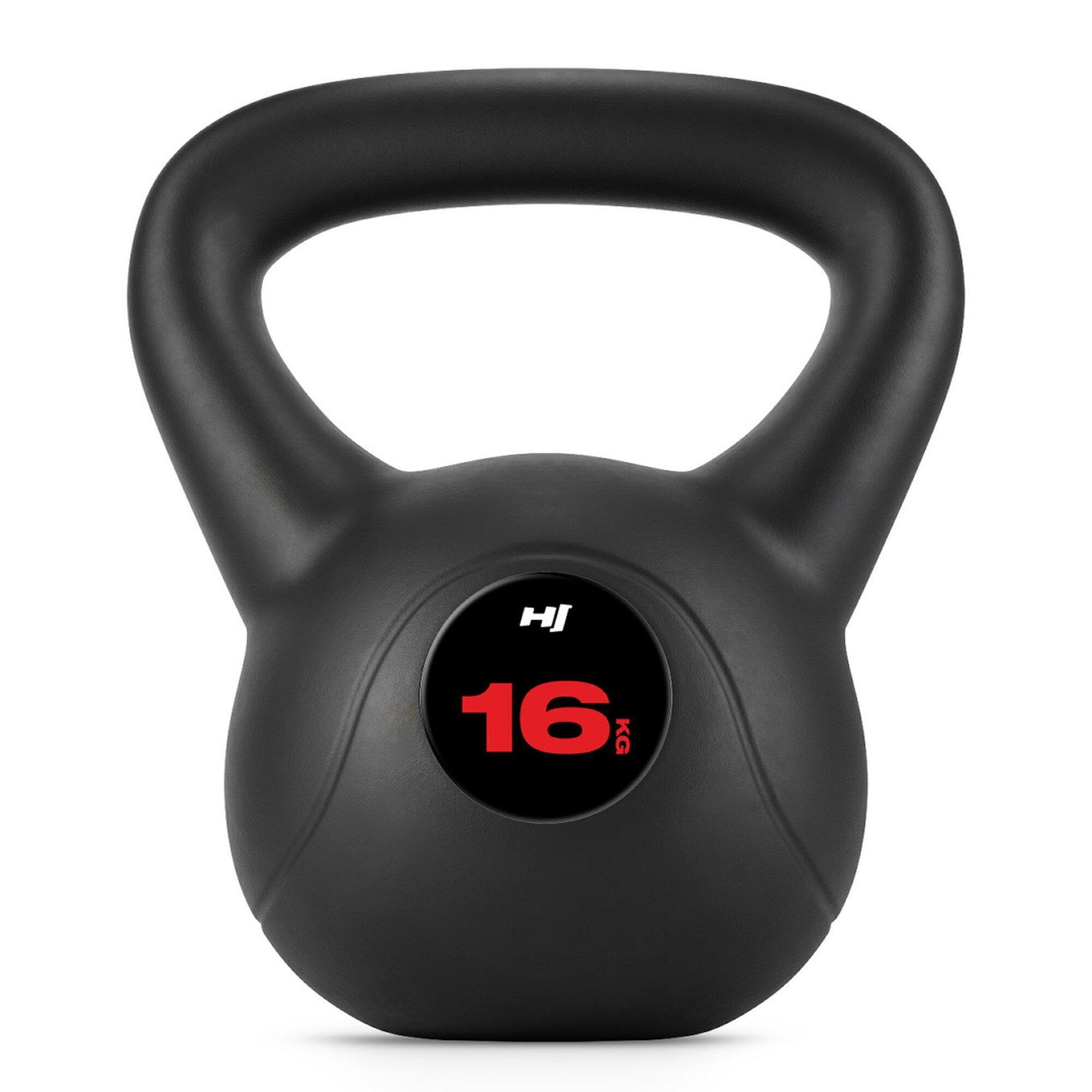 Kettlebell winylowy do treningu siłowego Hop-Sport HS-PB016KB 16kg