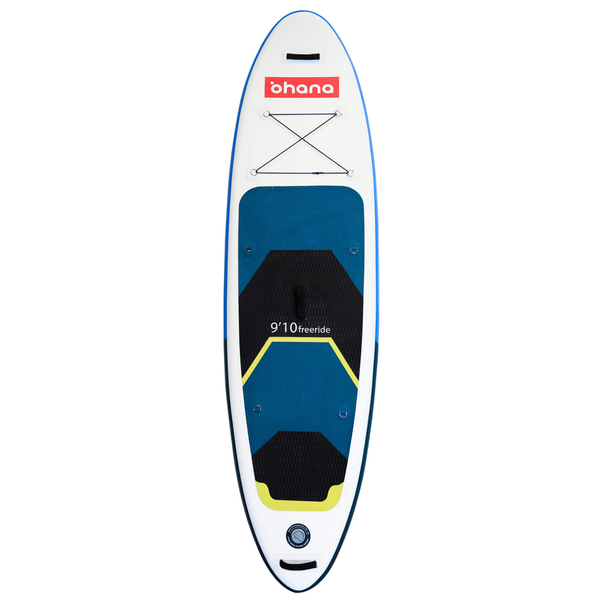 Deska SUP Ohana iSup Freeride RN 9'10 - 200L Blue/Yellow
