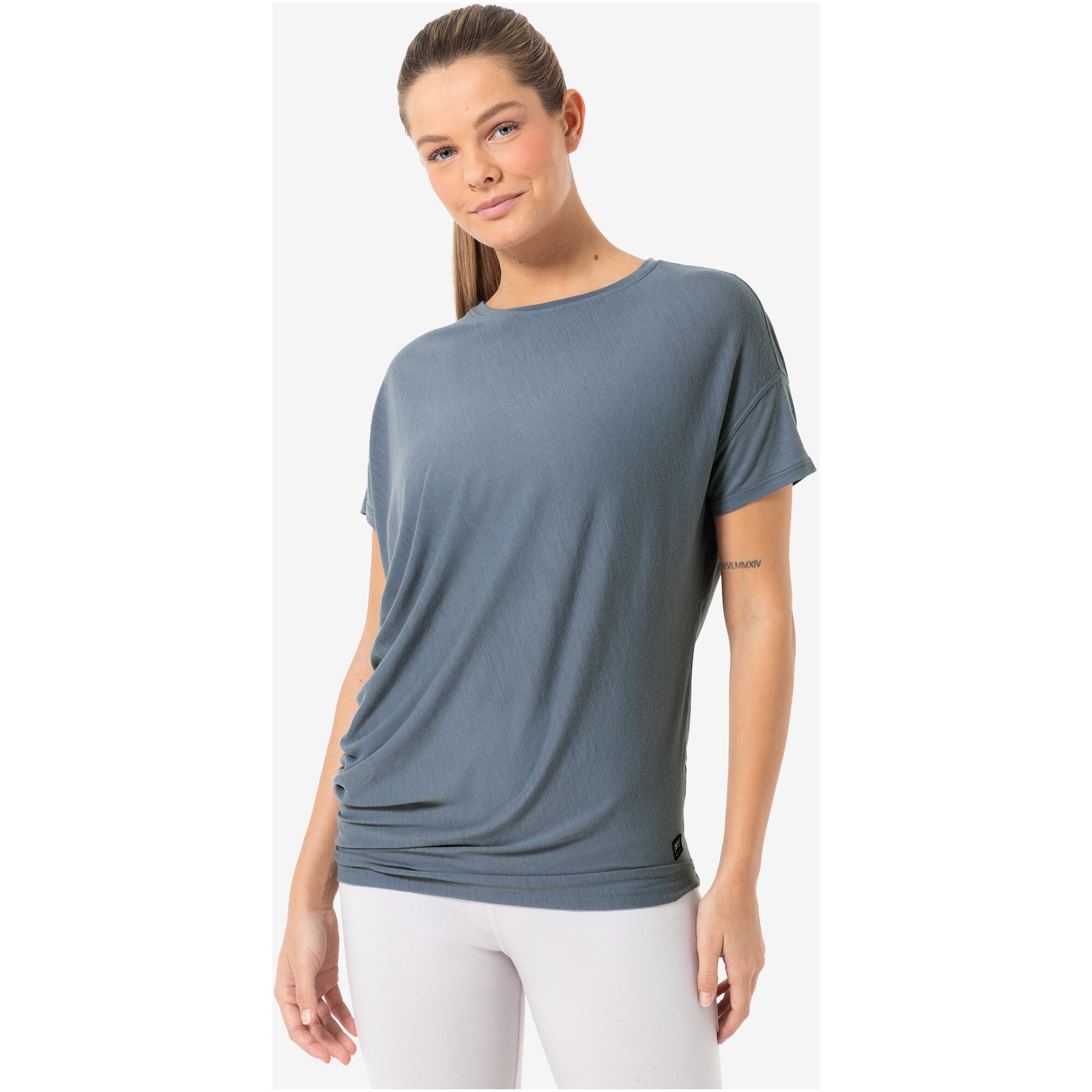 Koszulka z krótkim rękawkiem damska SUPER.NATURAL Yoga Losee Tee