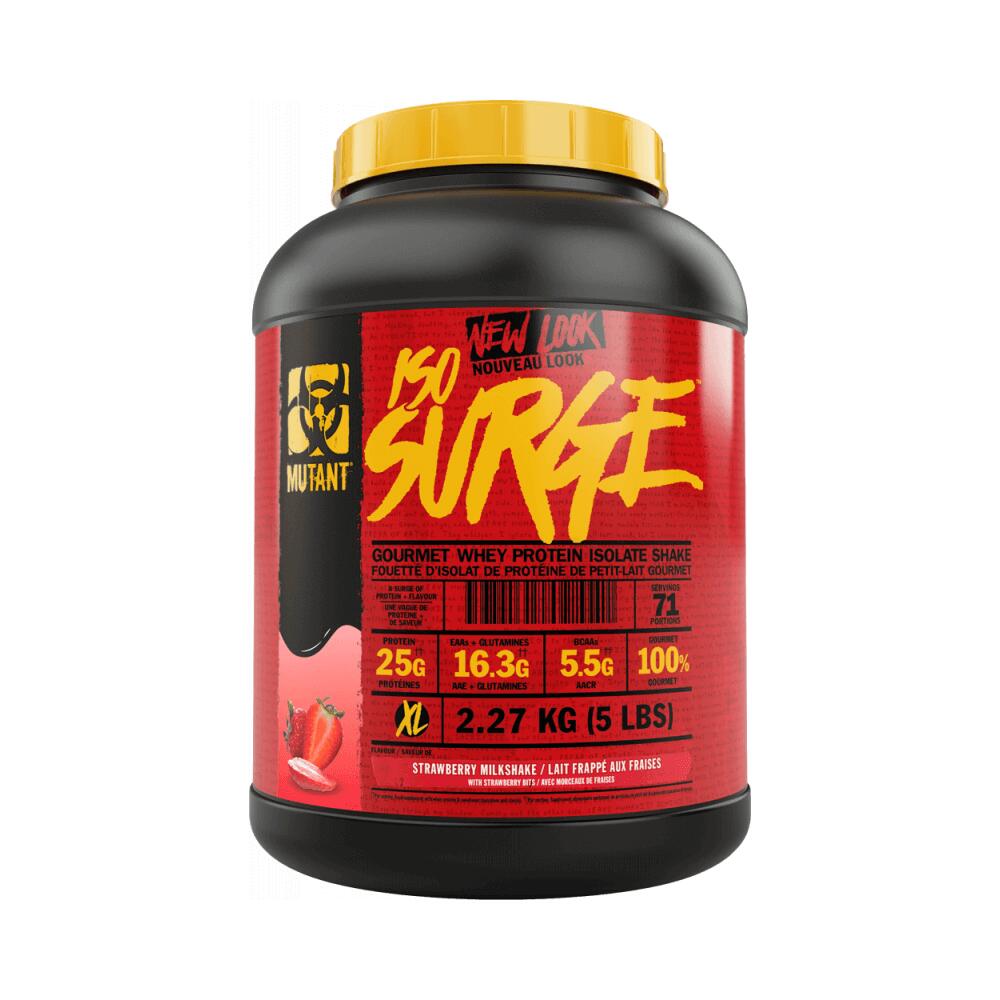 Mutant Mutant Hardcore Iso (5lbs) Strawberry Milkshake - Białka