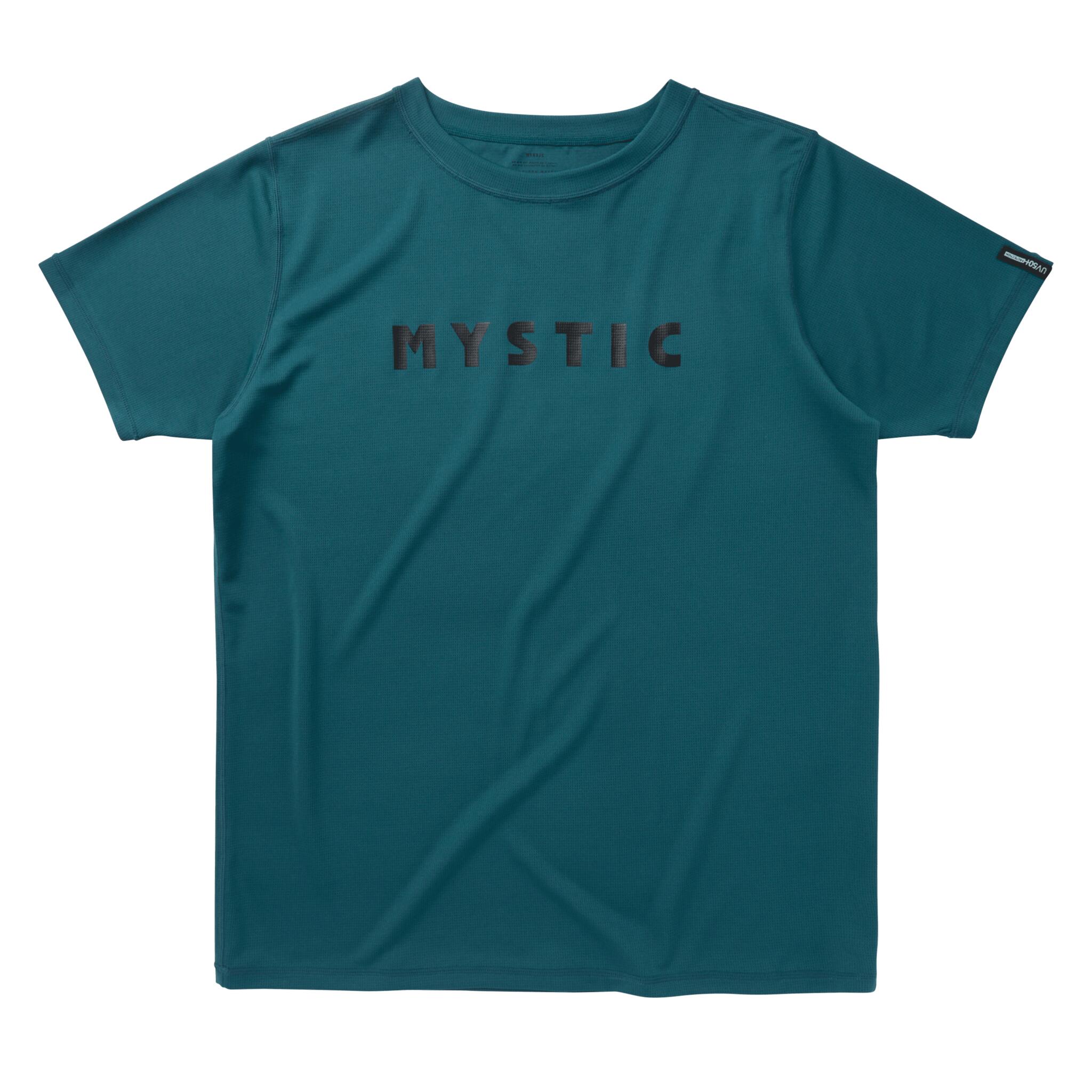 Koszulka męska Lycra Mystic Star S/S QD Teal