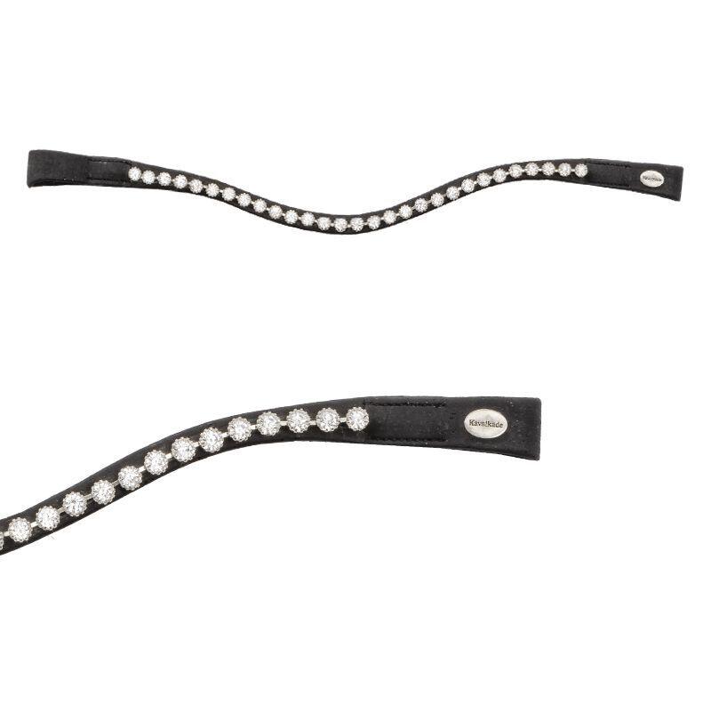 Wegański naczółek Kavalkade Cortica Strass