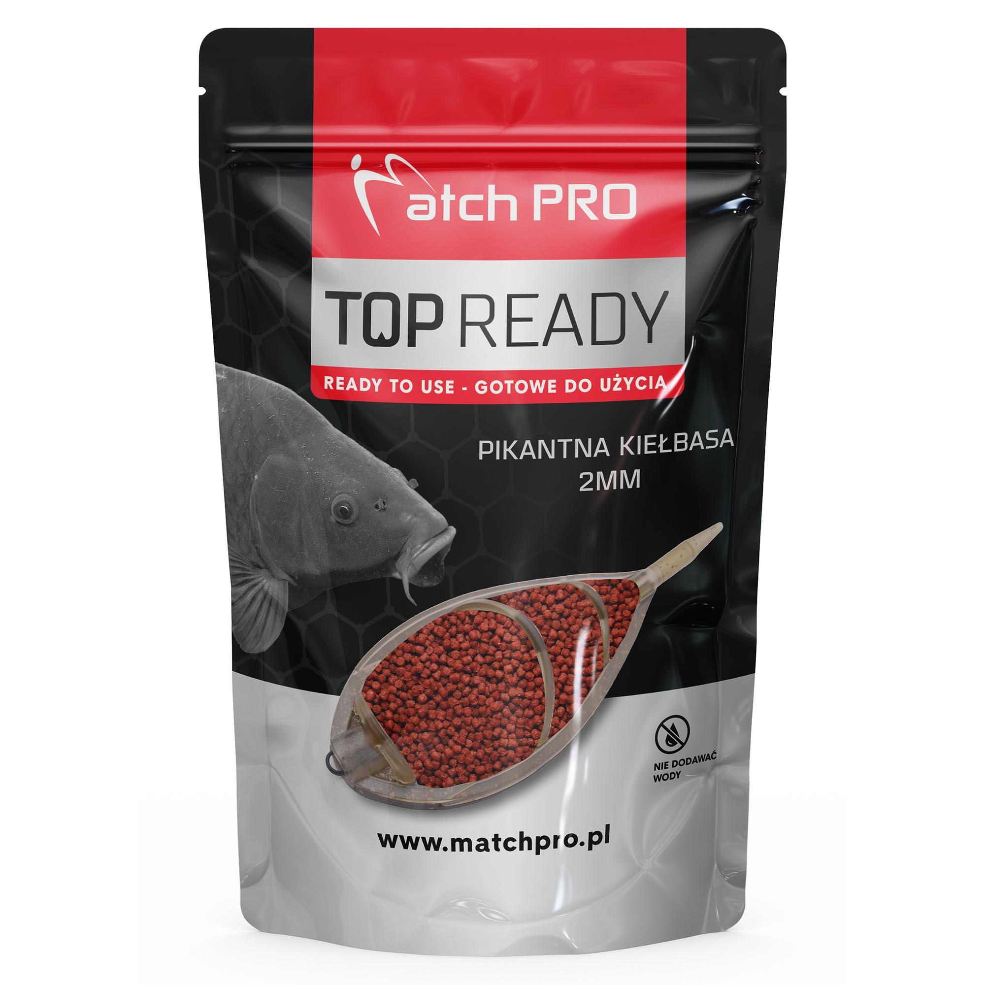 Gotowy Pellet Zanętowy Matchpro Ready Pikantna Kiełbasa 2Mm 700G
