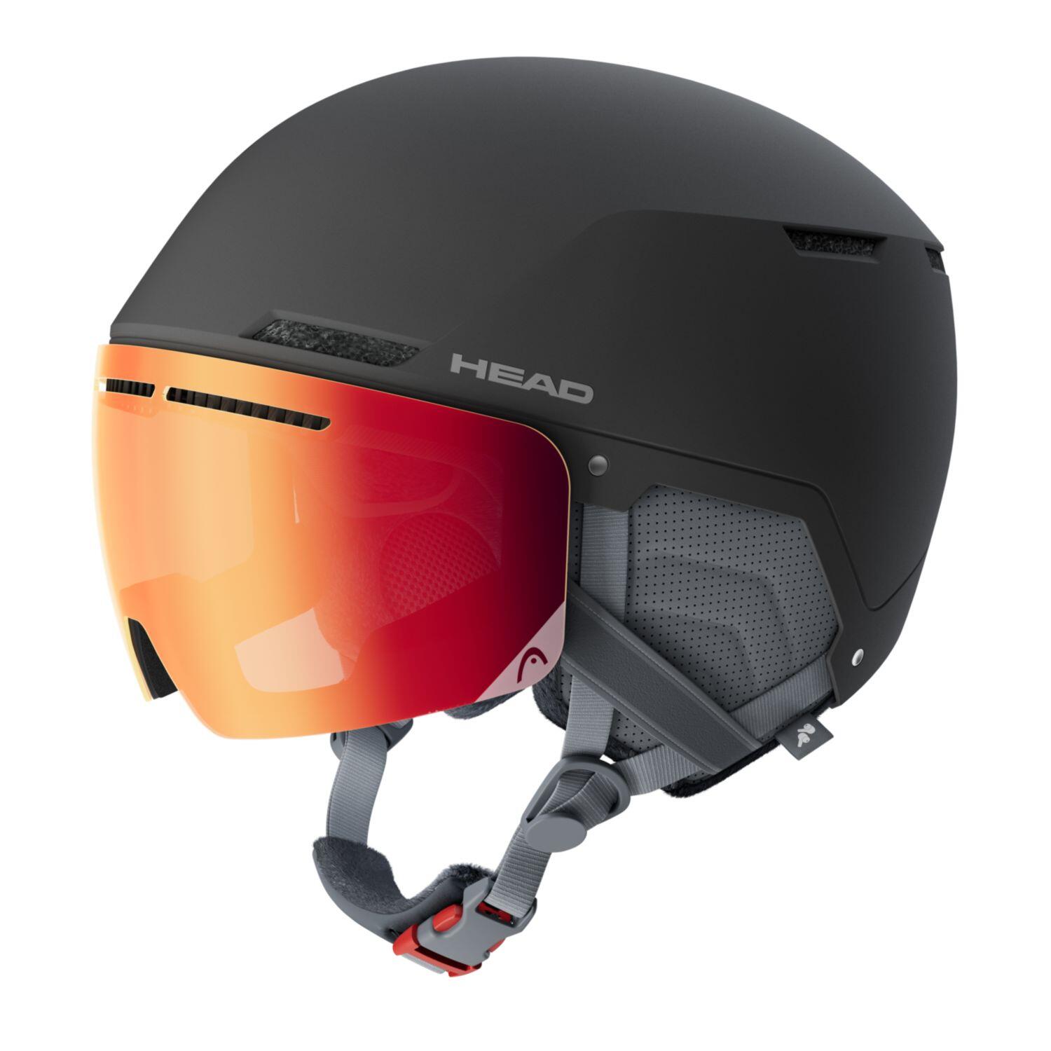 Kask z przyłbicą szybą Head Cinema Pro W Grey 2026