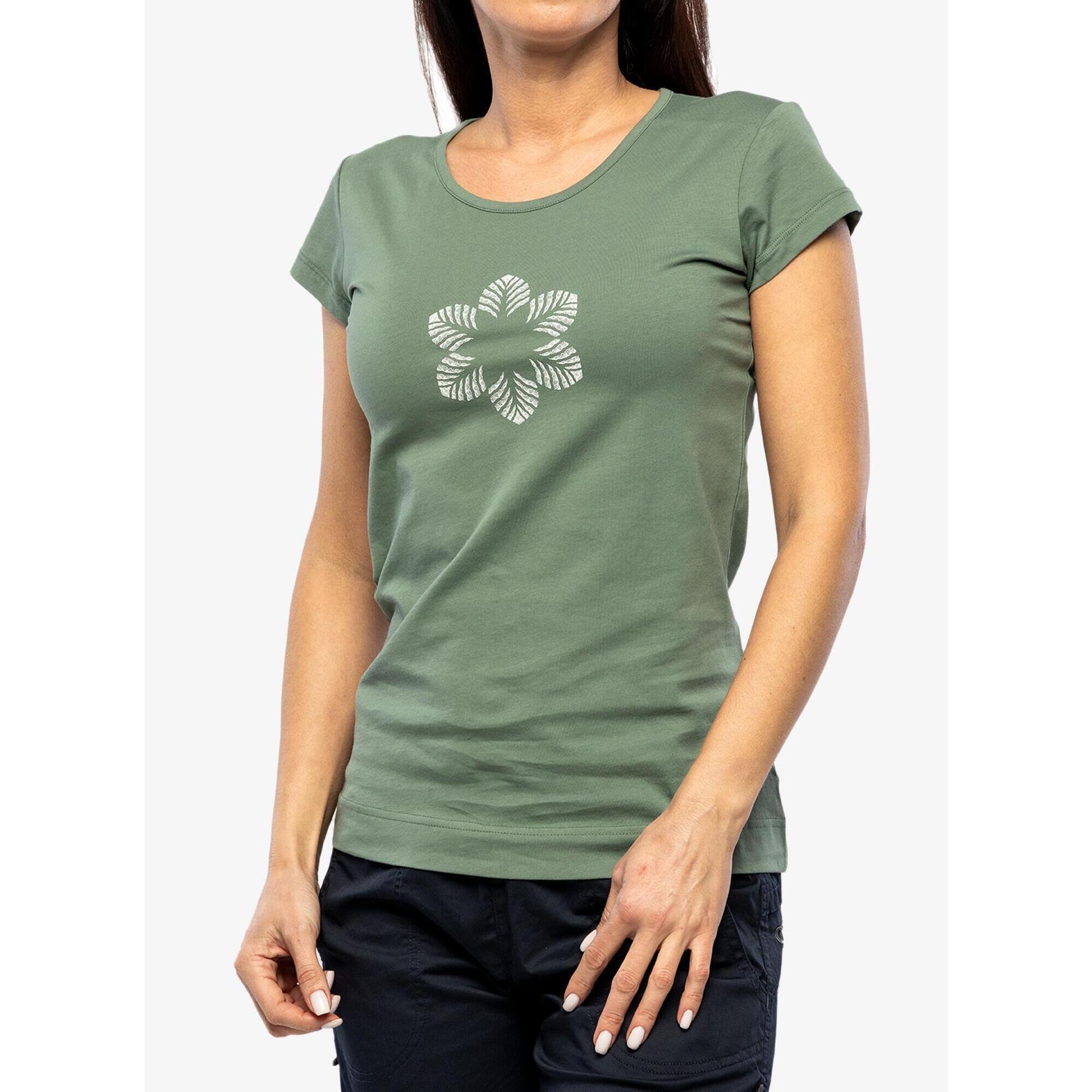 Koszulka bawełniana damska Ocun Classic T Organic Flower