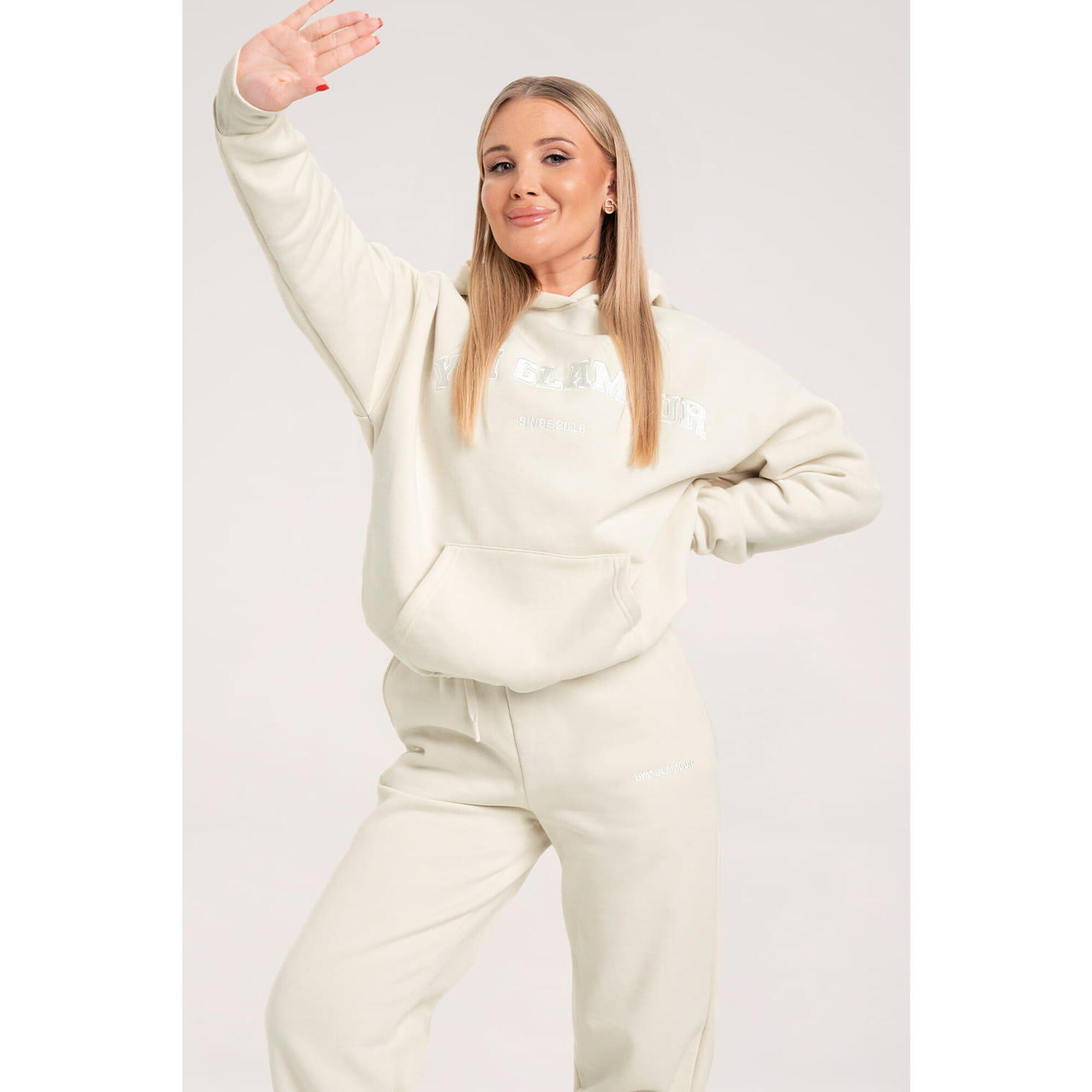 Bluza fitness damska Gym Glamour college off