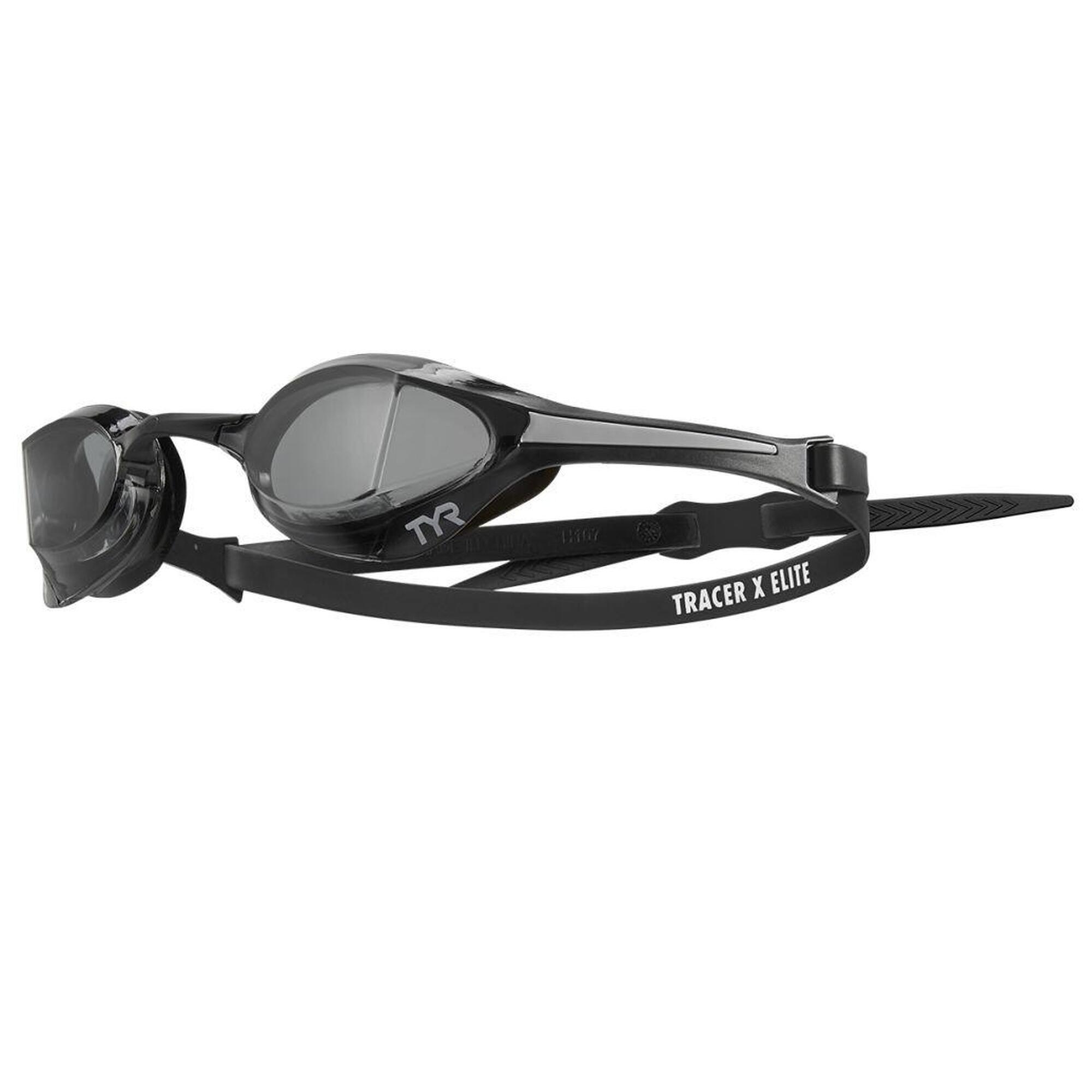 Okulary pływackie unisex tyr tracer-x elite + czepek gratis