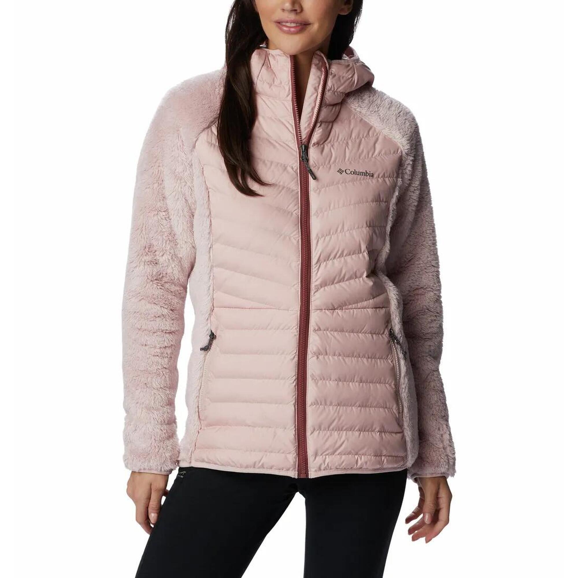 Bluza Puchowa Damska Columbia Powder Lite Sherpa Hybrid Full Zip