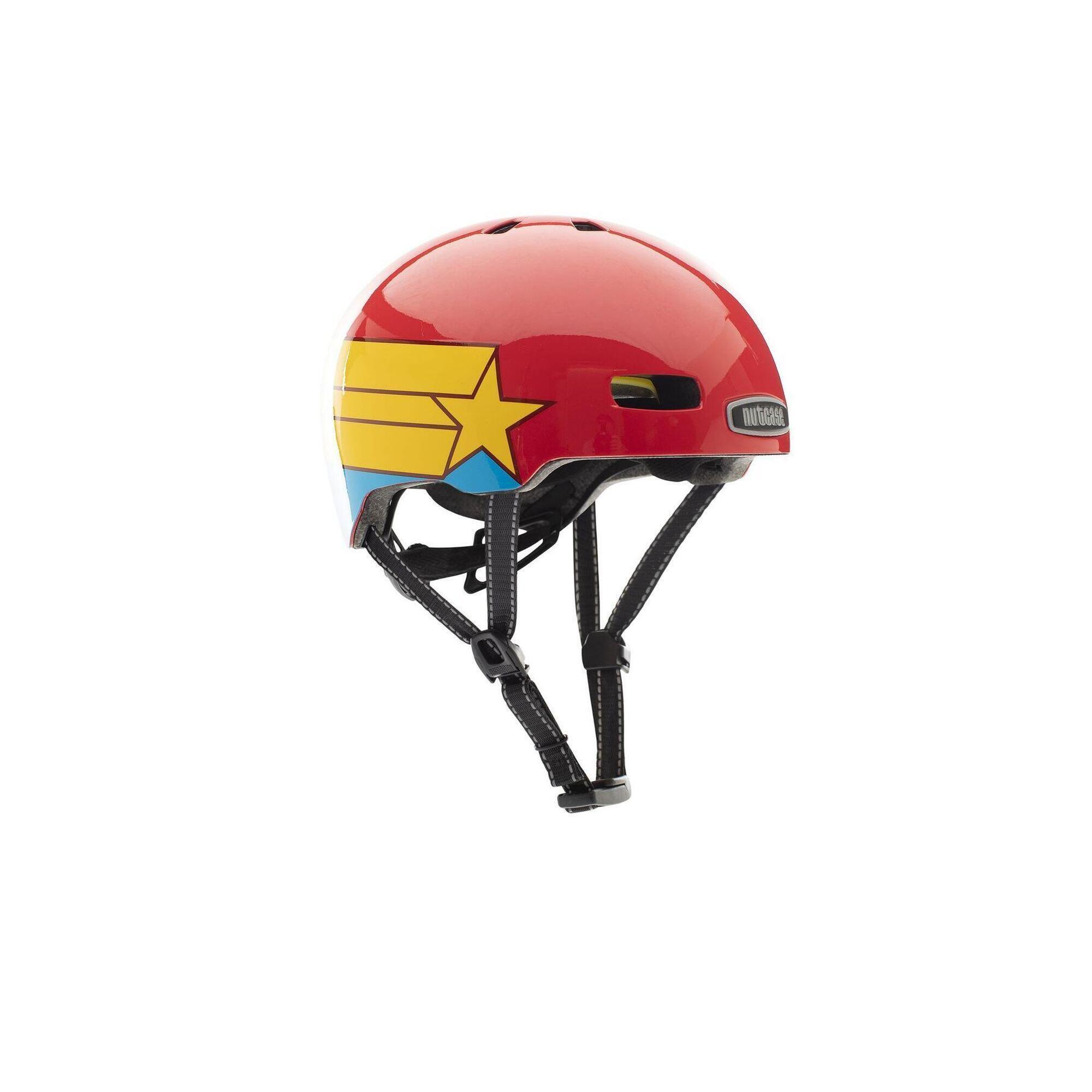 Dziecięcy kask rowerowy Little Nutty MIPS Gloss, SUPA DUPA