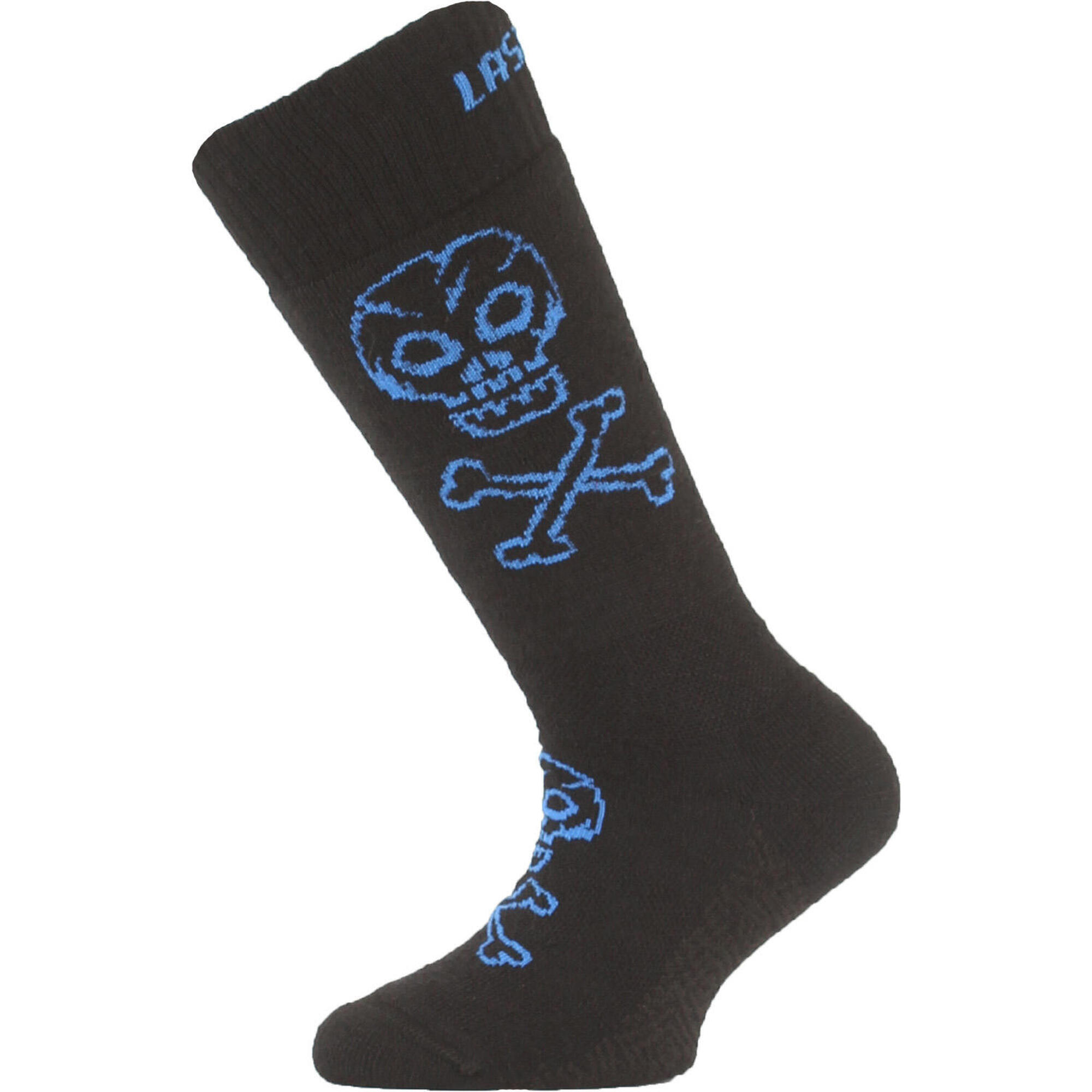 Skarpety narciarskie juniorskie Lasting SJC 950 jony srebra Merino