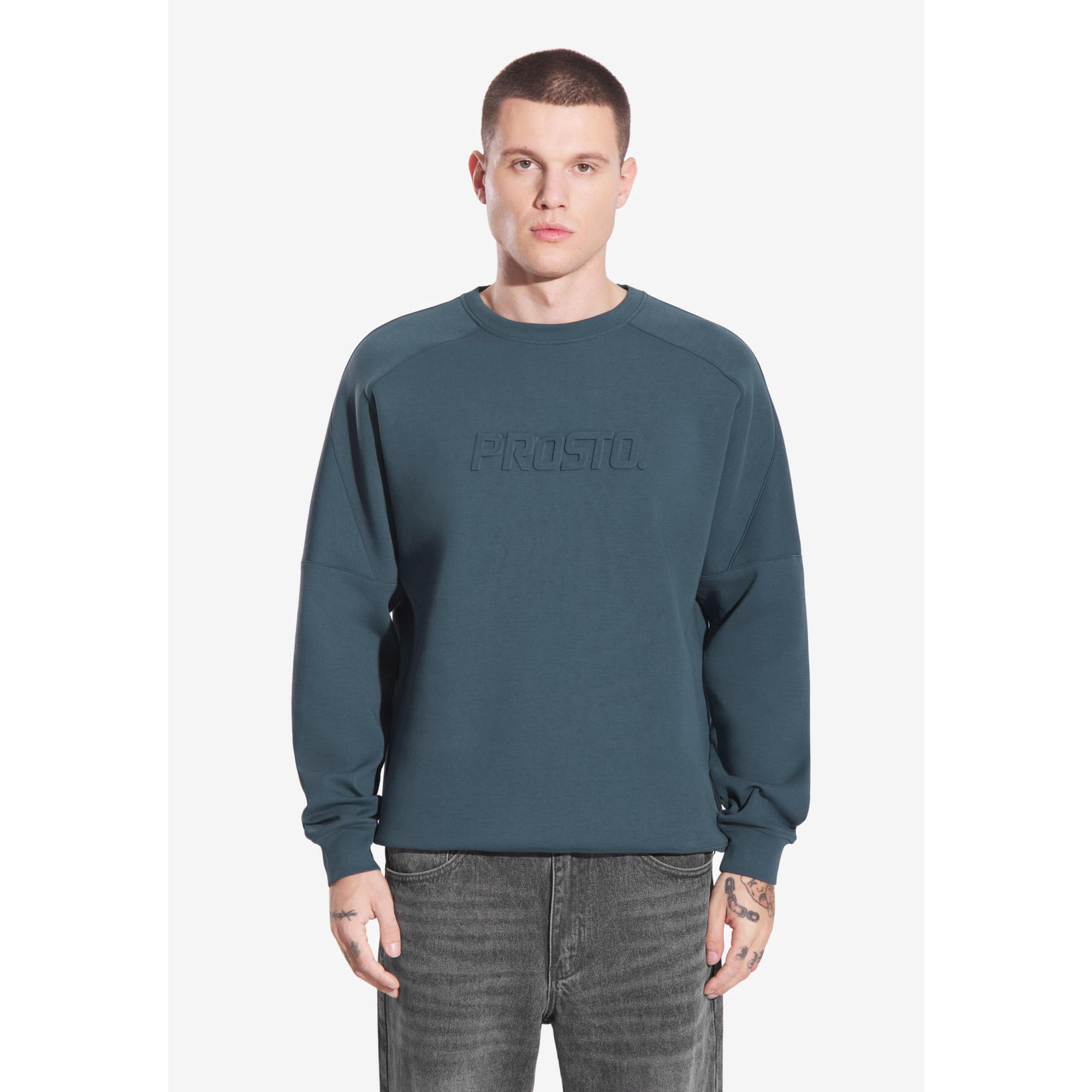 Bluza sportowa męska Prosto Dion bez kaptura