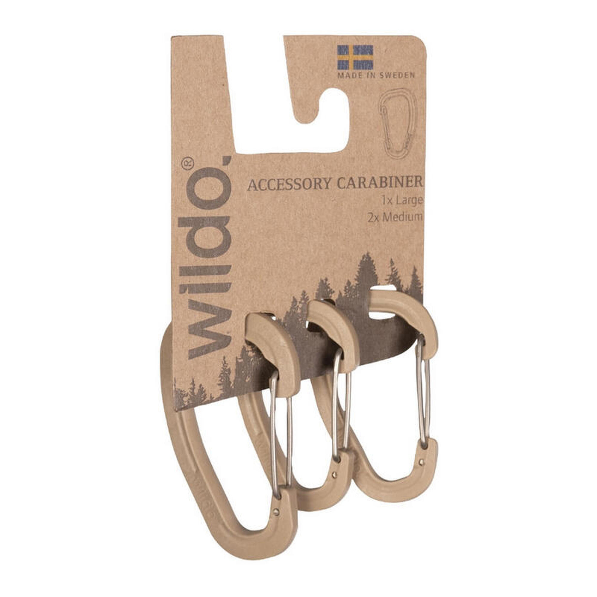 Zestaw karabińczyków turystycznych 3 szt.