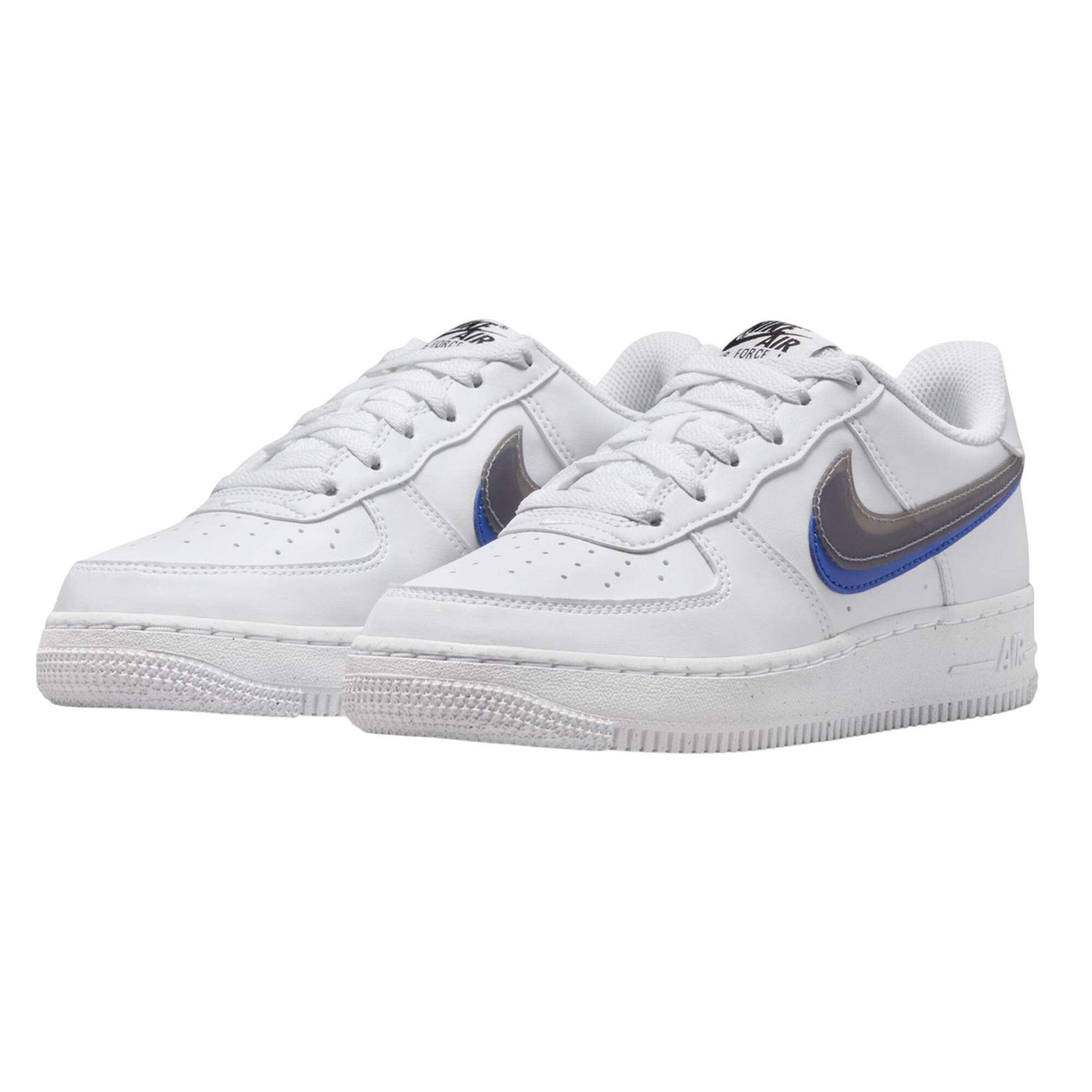 Damskie Skórzane Buty Sportowe Air Force 1 Swoosh
