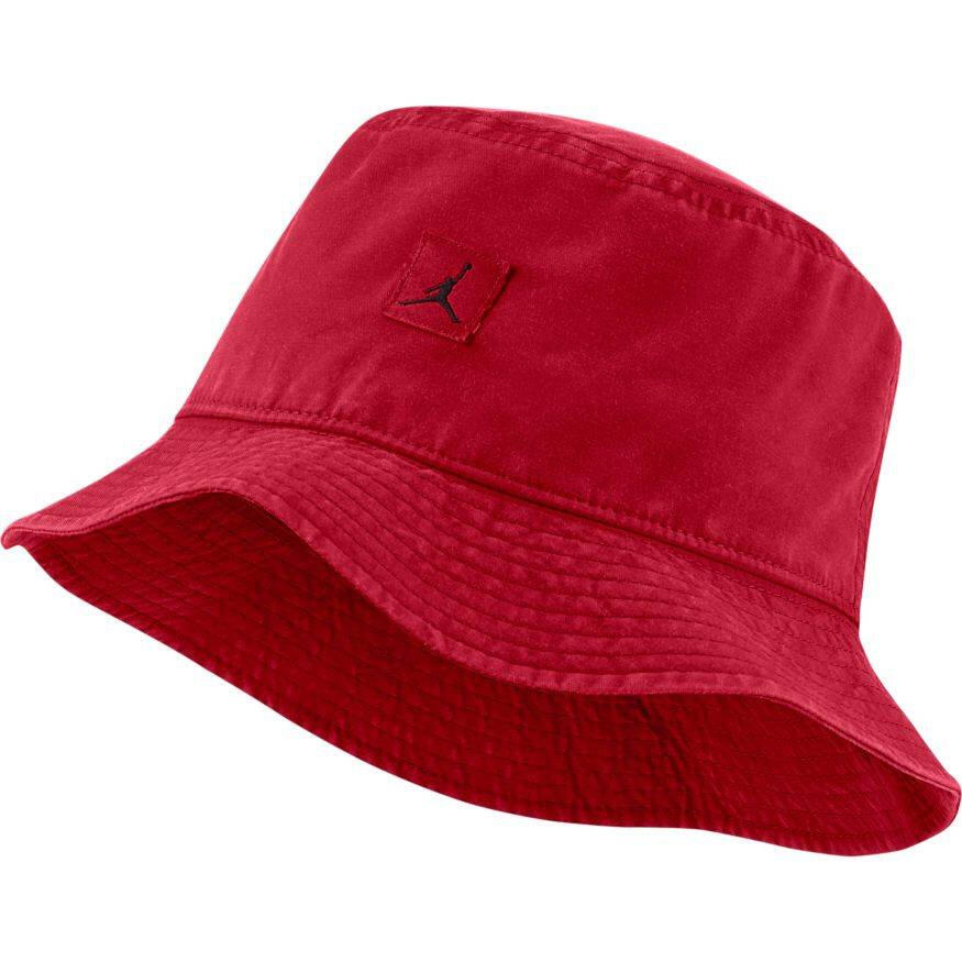 Czapka Air Jordan Jumpman Bucket Hat Washed Red Kapelusz - DC3687-687