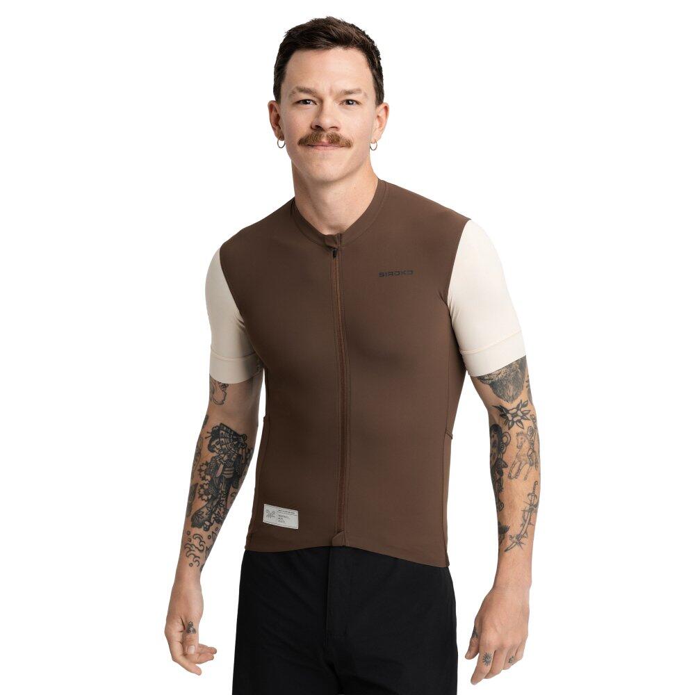 Męska koszulka kolarska gravel z krótkim rękawem Kolarstwo Siroko GM2 Forge