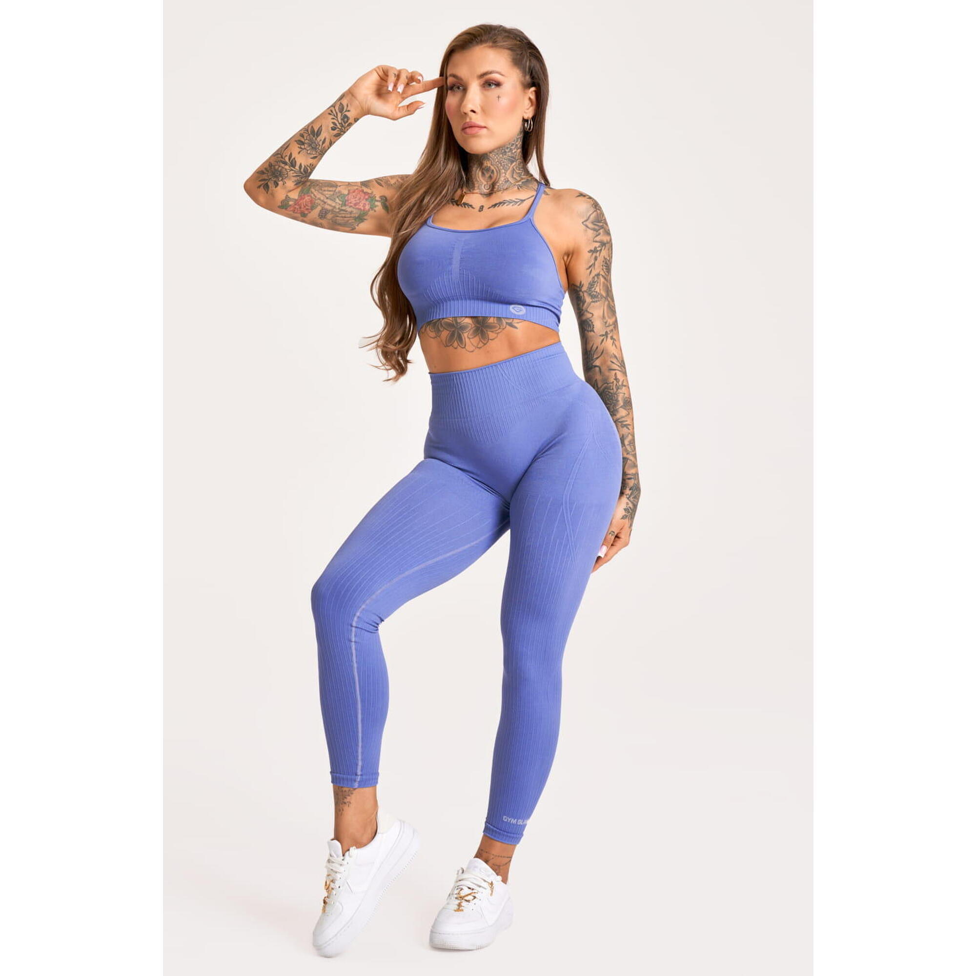 Legginsy fitness damskie Gym Glamour push up 2.0