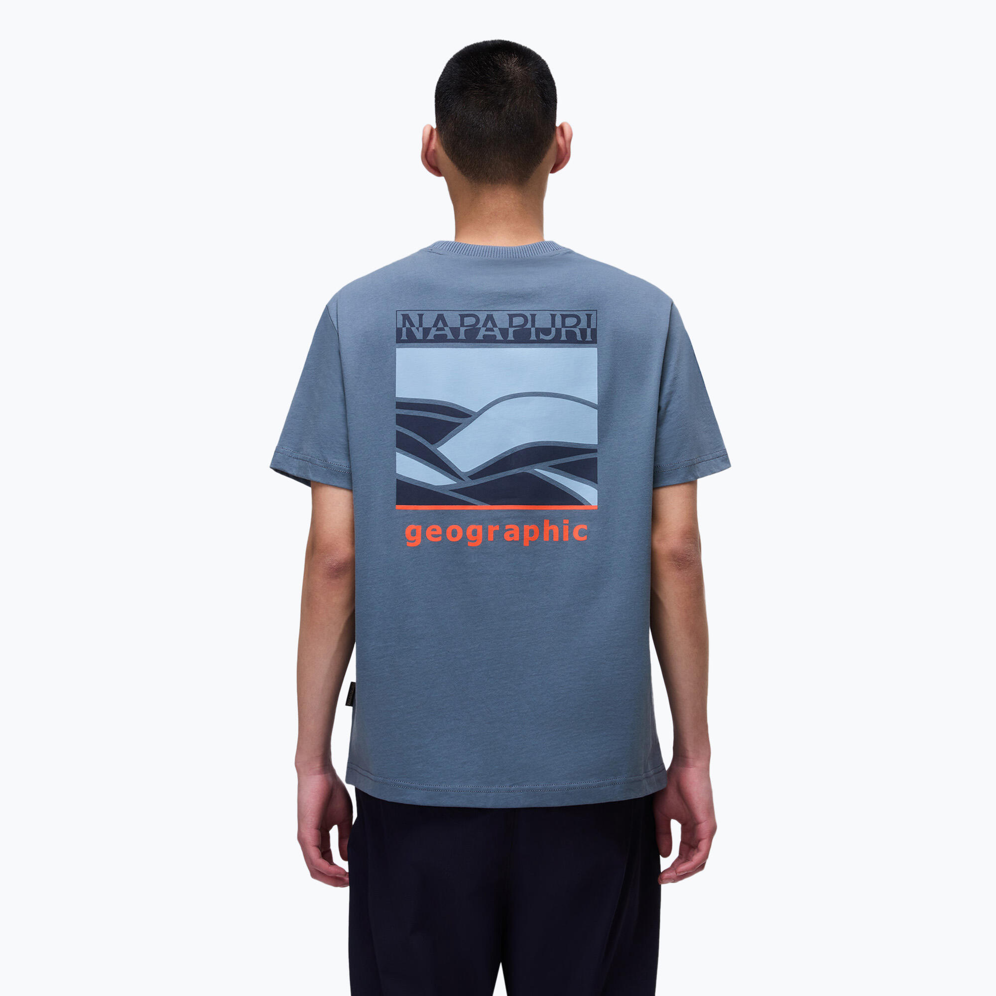 Koszulka męska Napapijri S-Sovana stormy weat G1Y