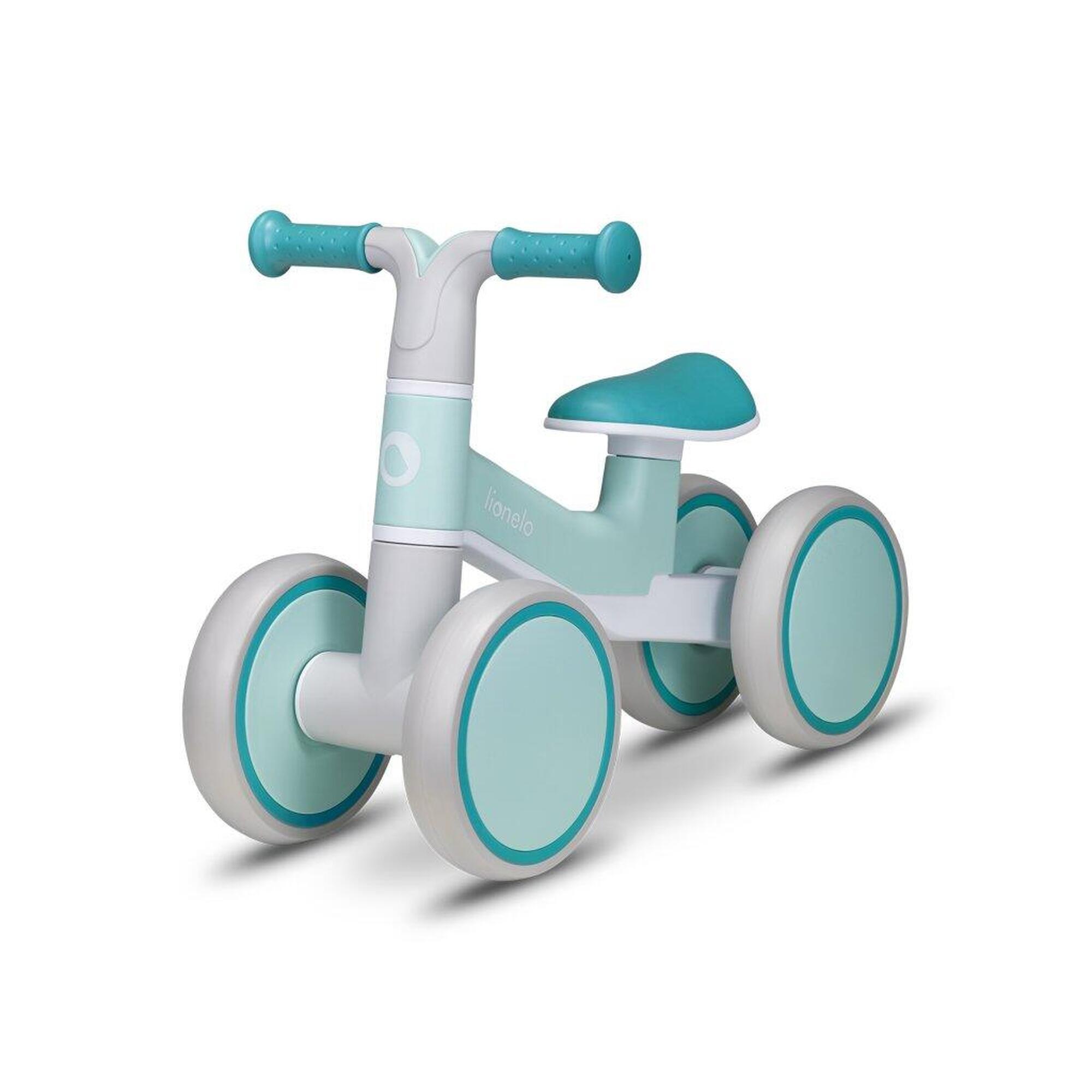 Rowerek biegowy dzieciecy Lionelo Villy Turquoise