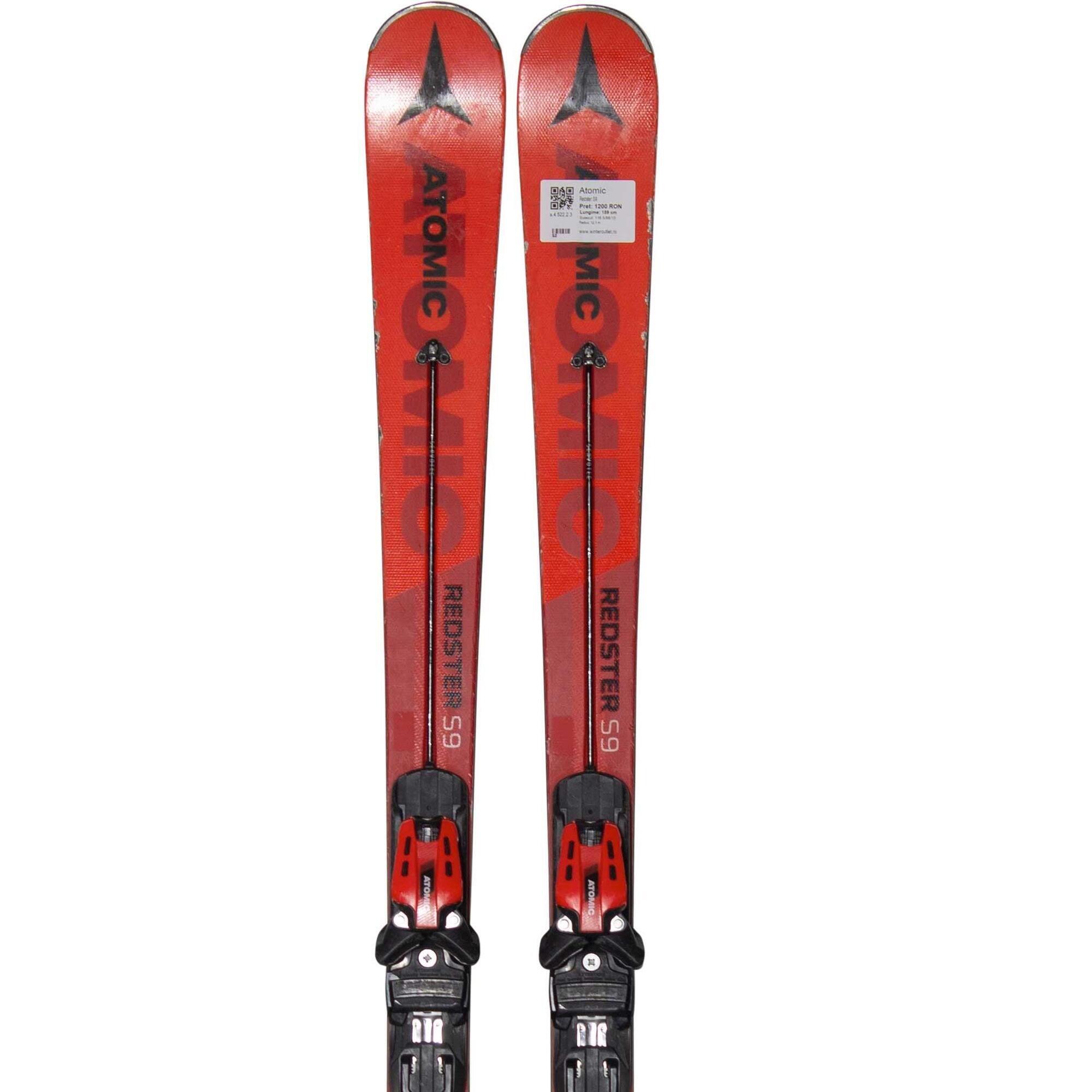 Second Life- Narty ATOMIC Redster S9, 159 cm- Stan dobry