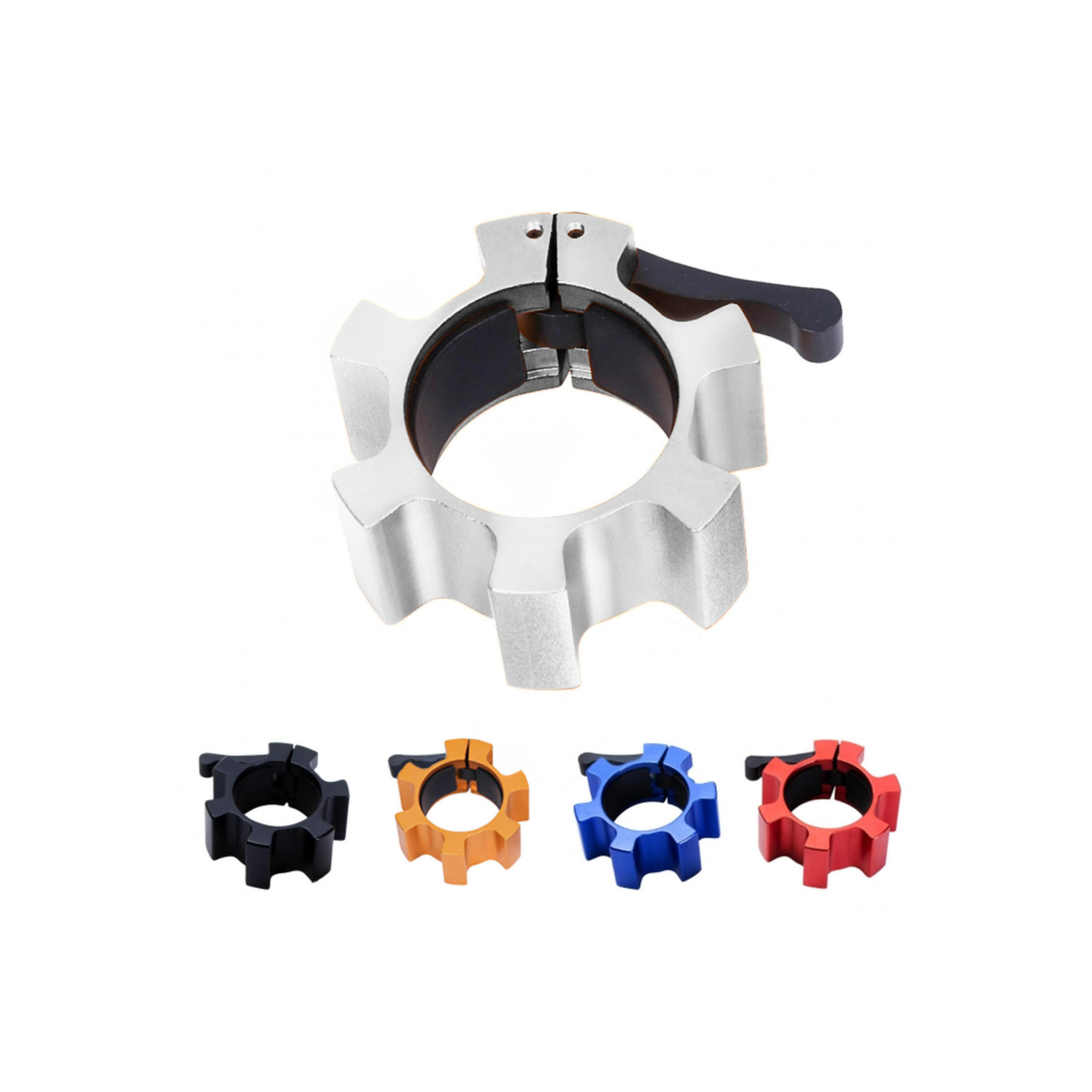 Zestaw szybkich zacisków w kolorze srebrnym 50/51 mm 2szt.