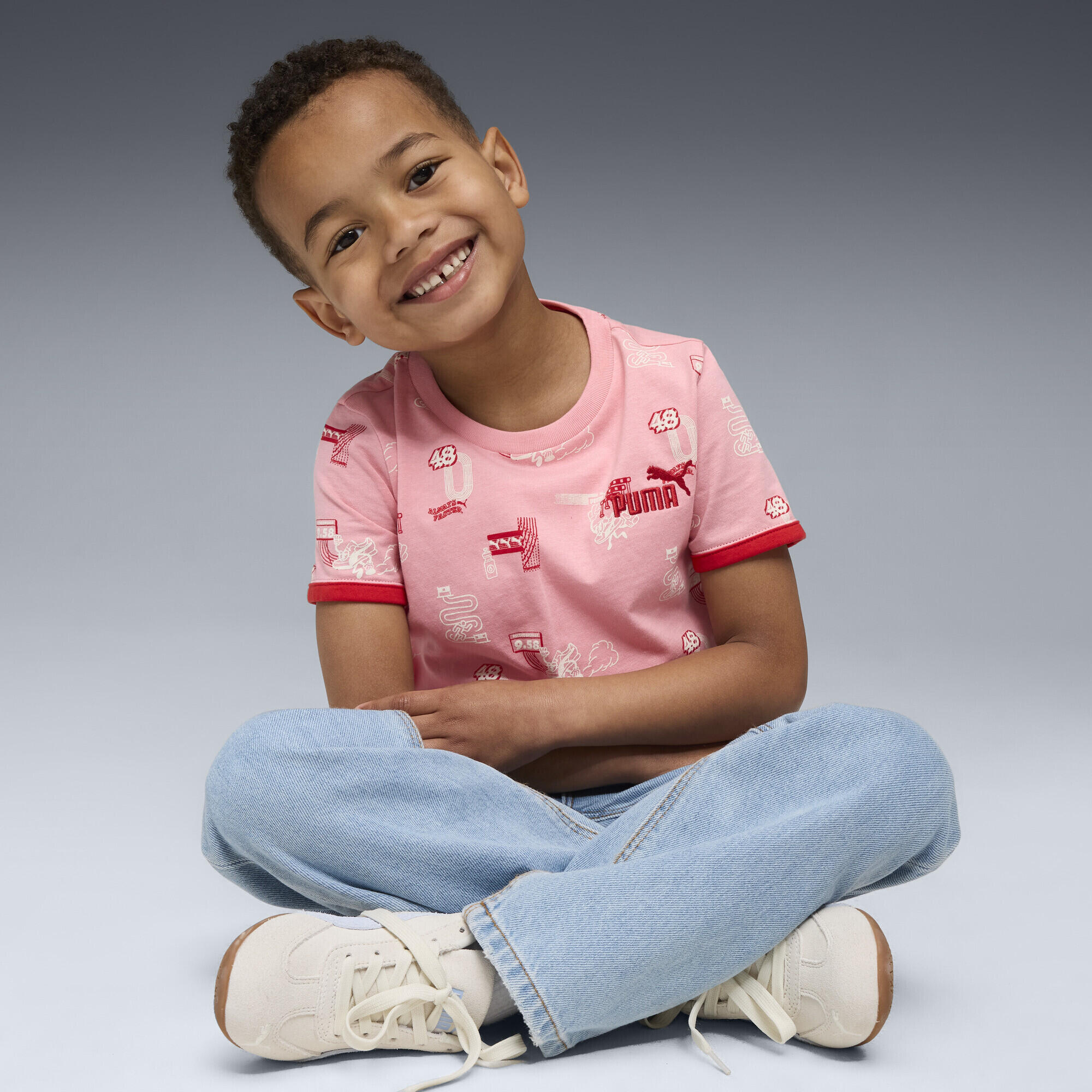 Dziecięca koszulka Little Runners PUMA