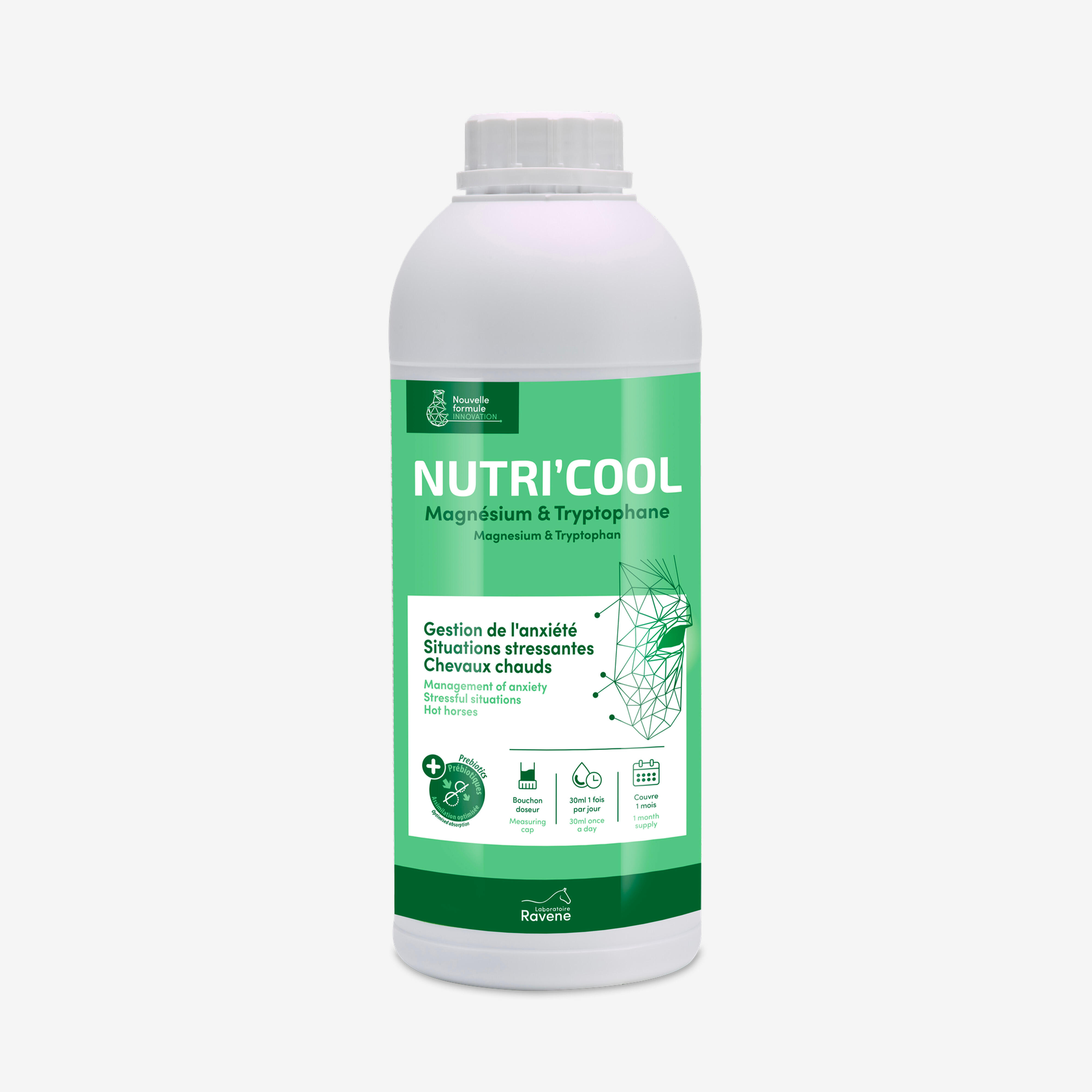 Dodatek paszowy dla koni Nutri'cool 900 ml