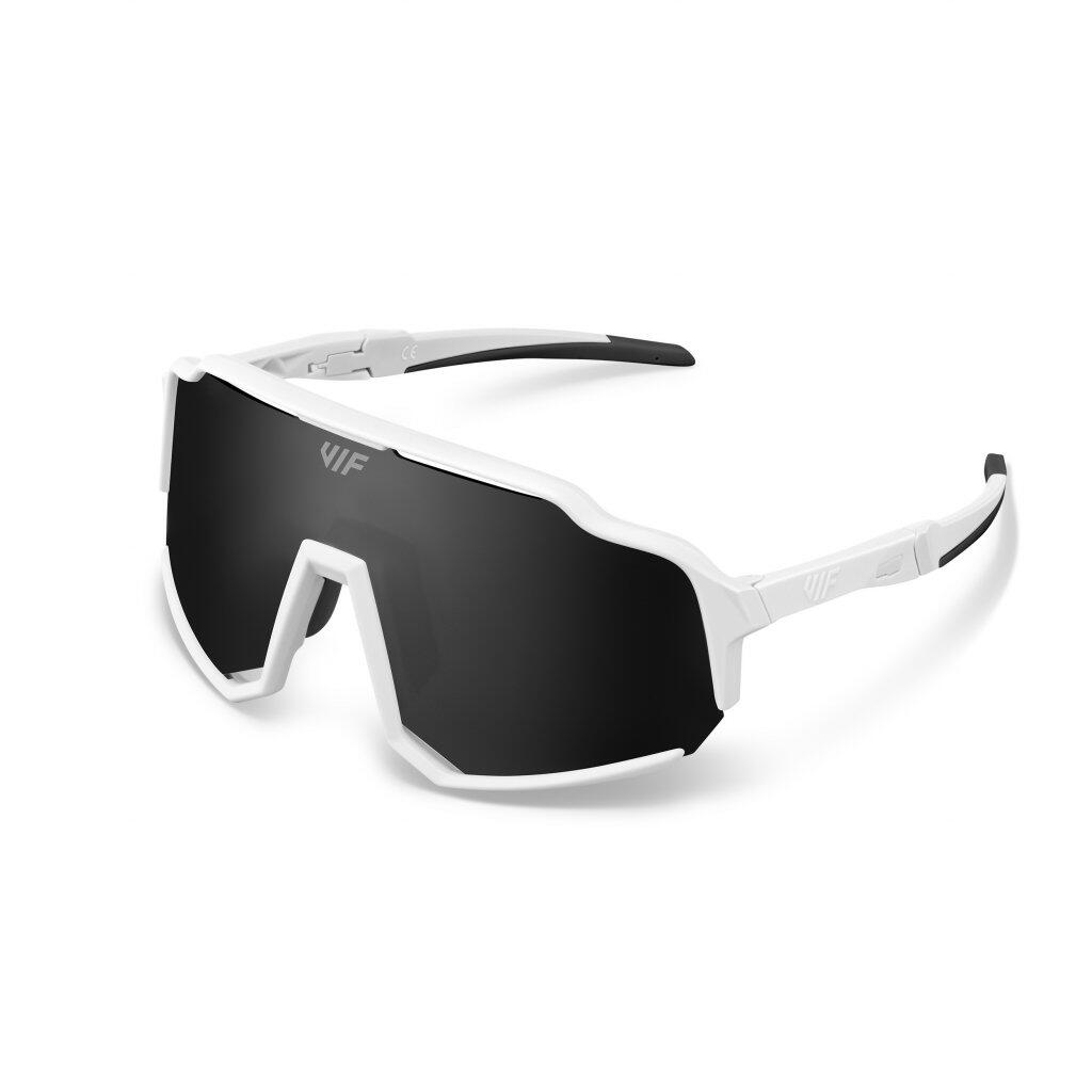 Uniwersalne sportowe okulary przeciwsłoneczne z polaryzacją VIF Two White
