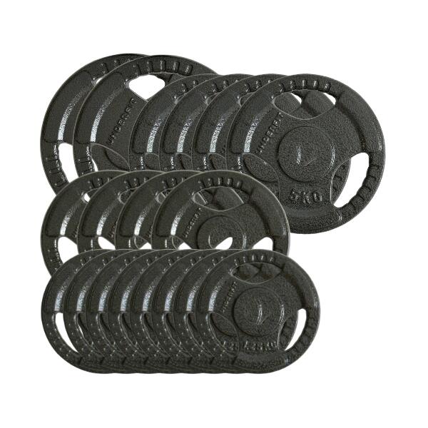 Zestaw obciążeń żeliwnych Hammertone UNDERFIT 31mm 60kg do sztangi