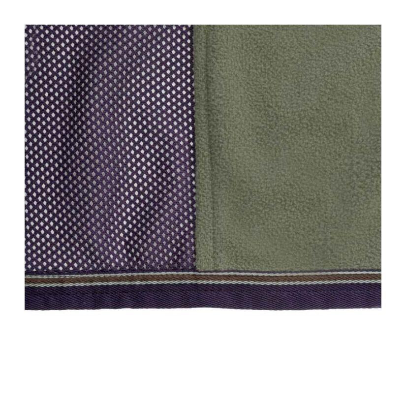 Derka przeciw muchom dla koni z polarowym grzbietem Kavalkade Fly'n