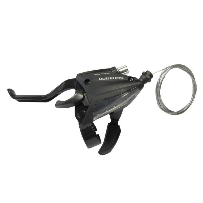 Lewa dźwignia hamulca/przerzutki Shimano V-Brake ST-EF500 1800 mm 3V