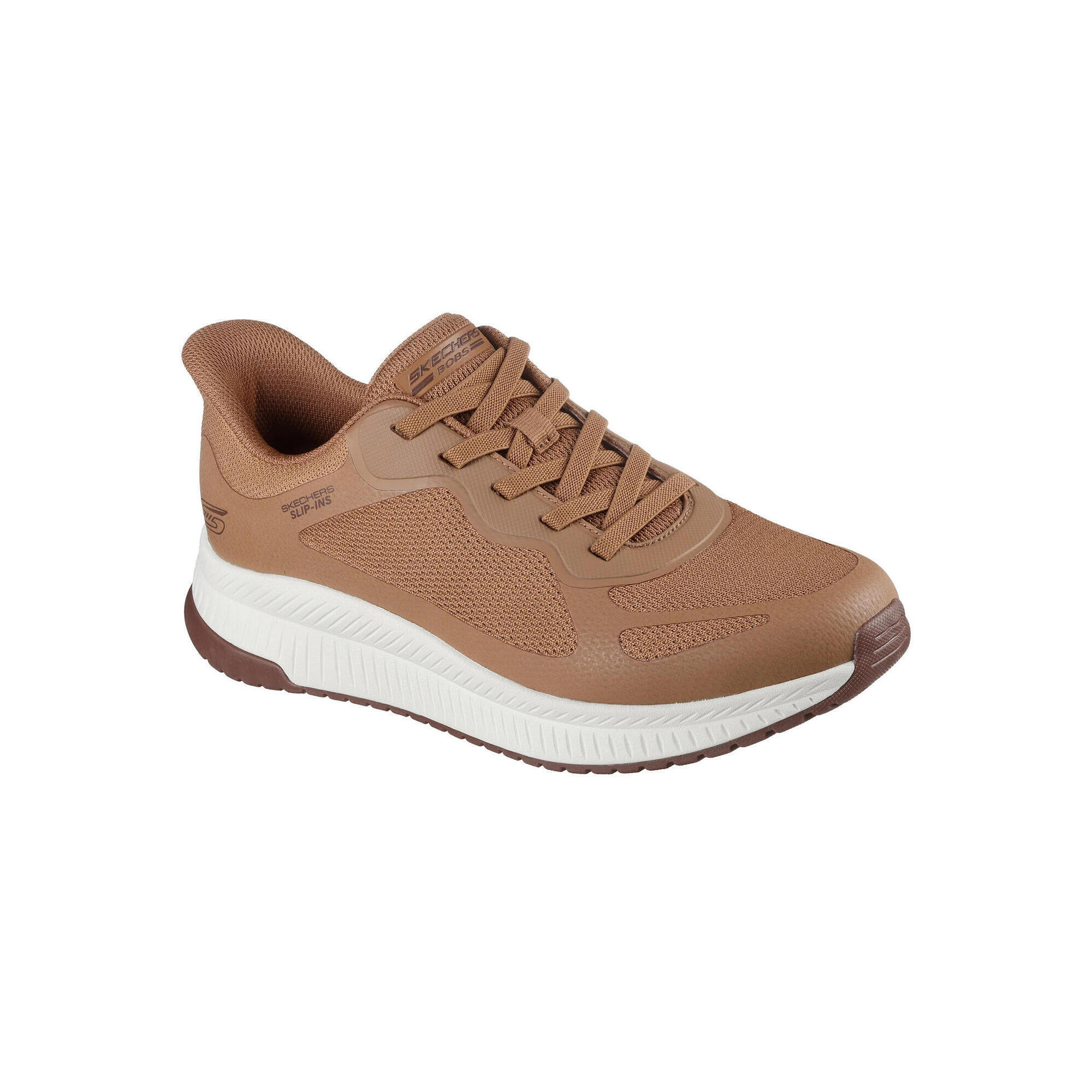 Buty SKECHERS SLIP-INS BOBS SQUAD 4 Brązowy