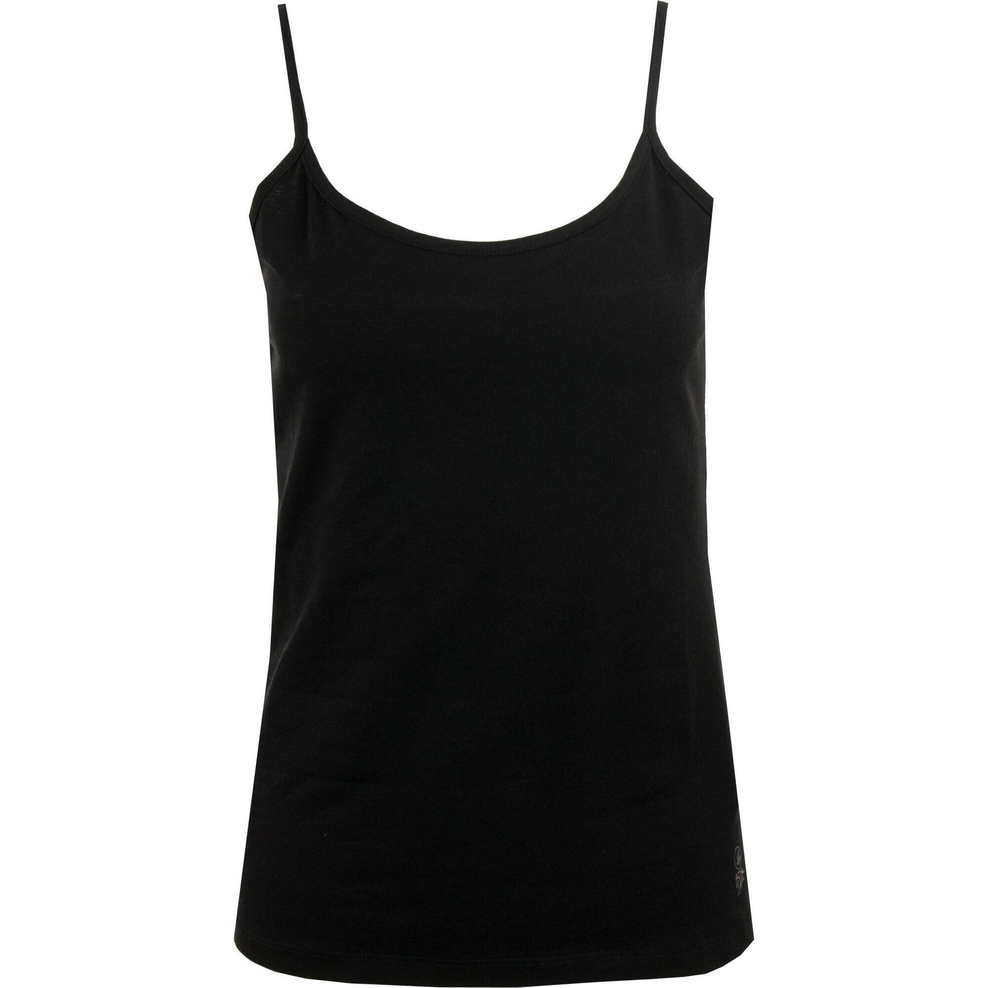 Top ATHL DPT Priscilla damski — czarny, dekolt w serek