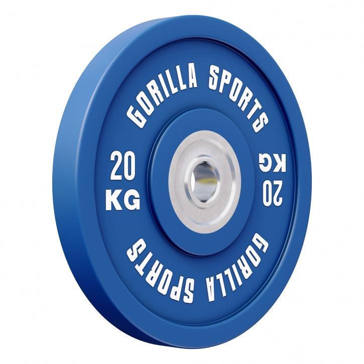 Profejsonalne obciążenie (5-25 kg) 51 mm talerz bumper ogumowany Gorilla Sports
