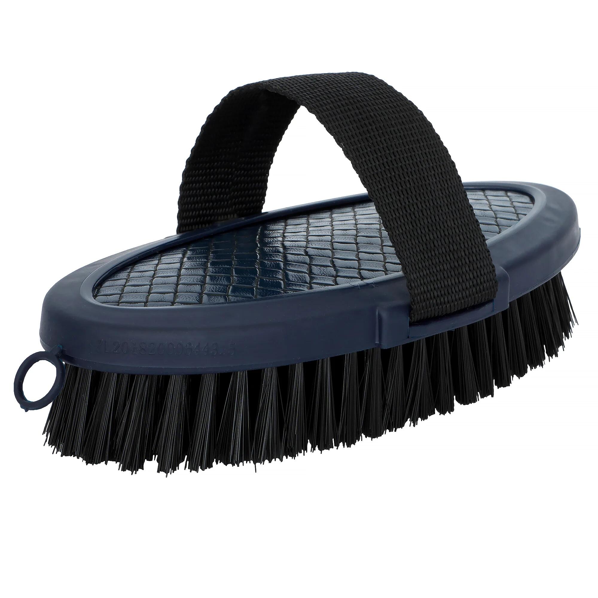 Szczotka dla konia START Braided z paskiem do usuwania kurzu