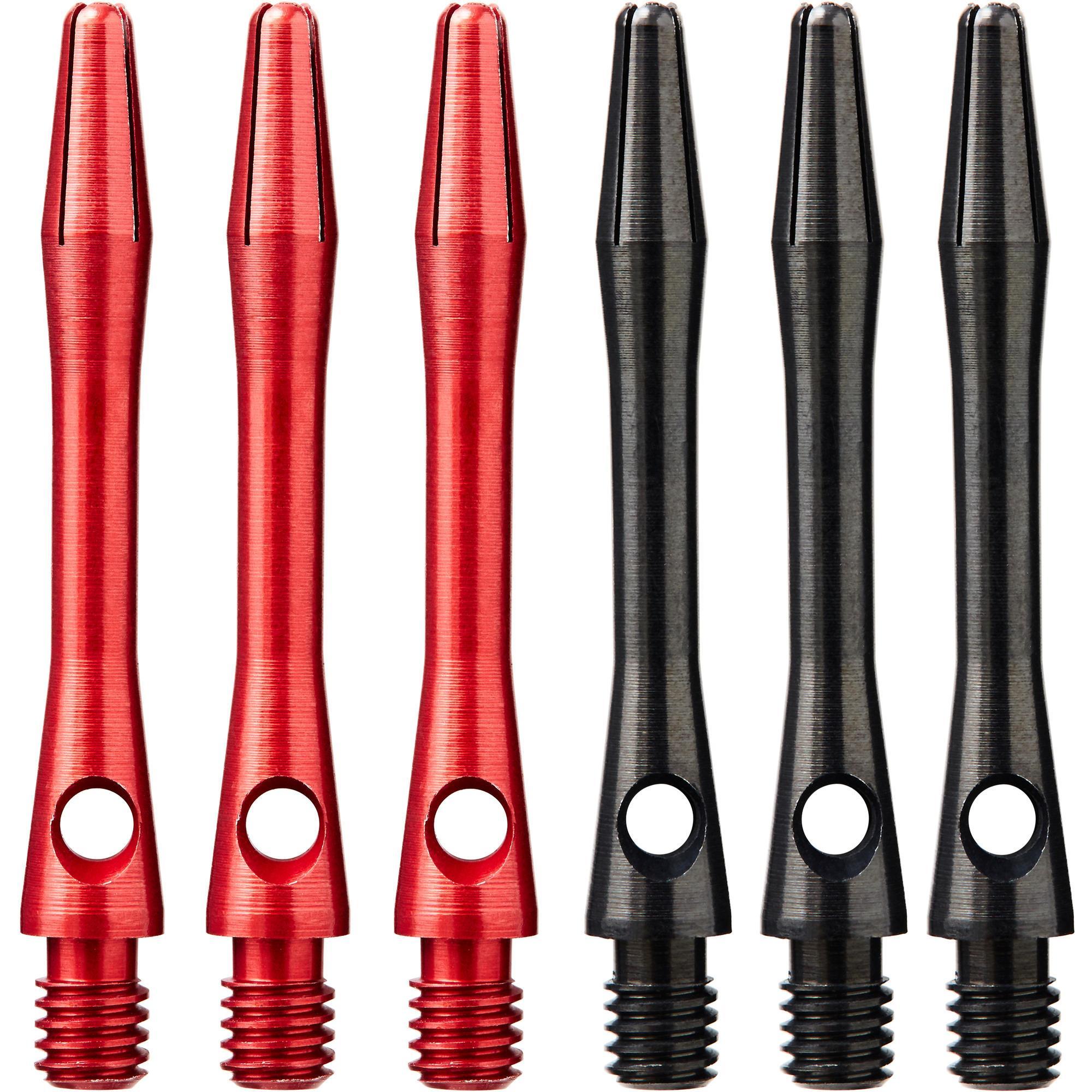 2 Zestawy Aluminiowych, Krótkich Szaftów (Po 3 Szt.)