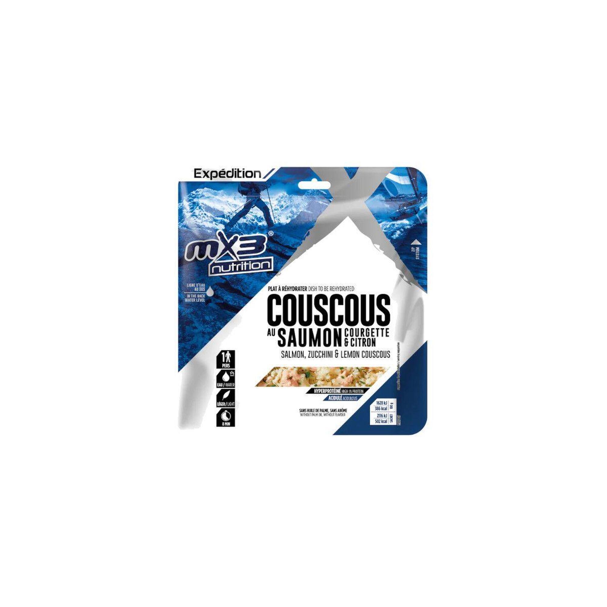 Żywność liofilizowana Kuskus Z Łososiem I Cukinią 130G