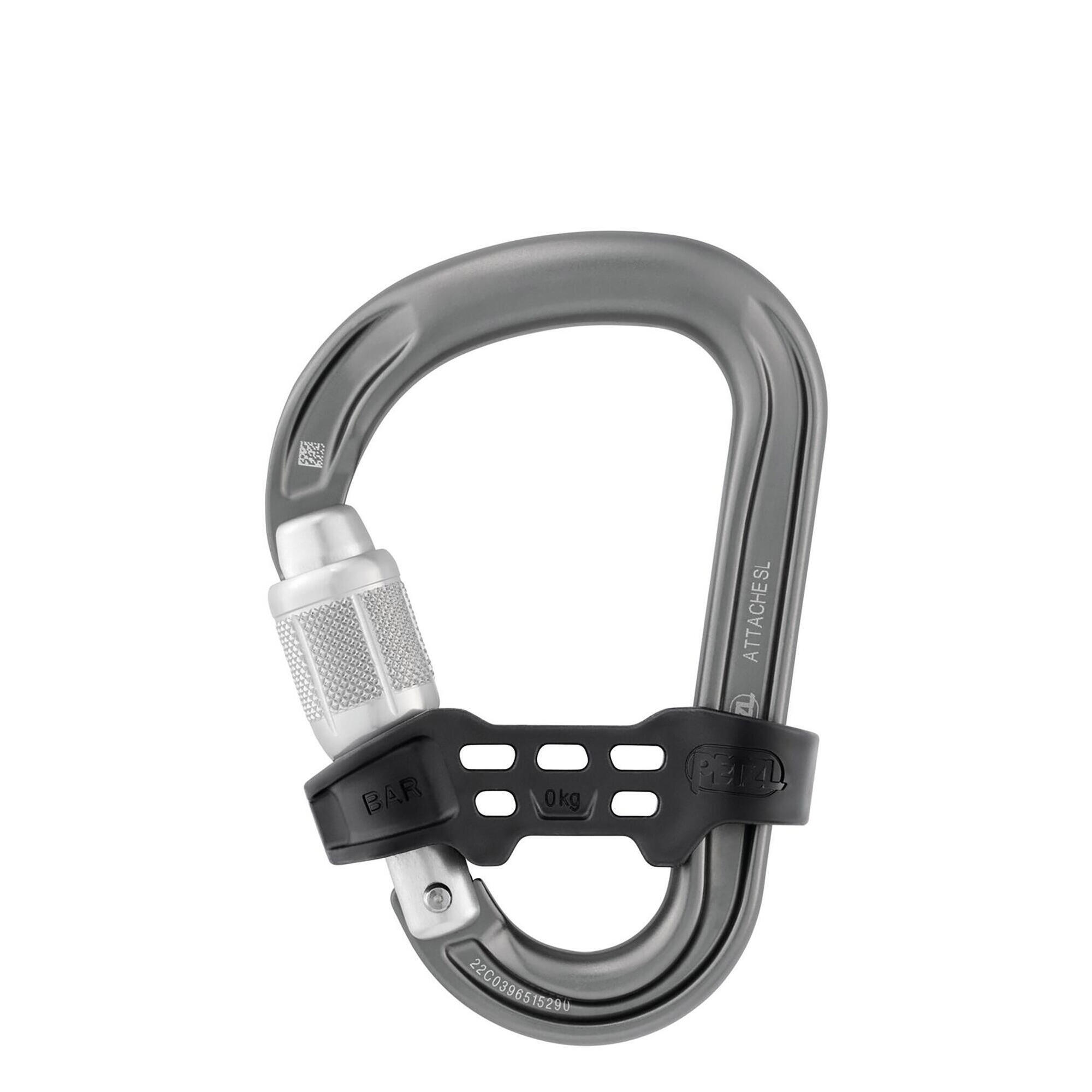 Karabinek wspinaczkowy Petzl Attache Bar Screw Lock
