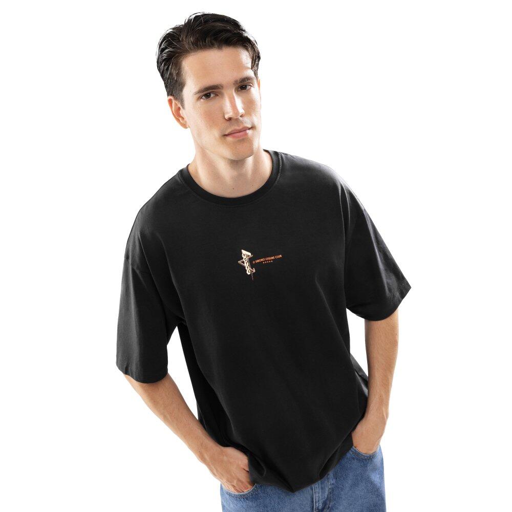 Męska koszulka z krótkim rękawem z bawełny organicznej Lifestyle Siroko Refr