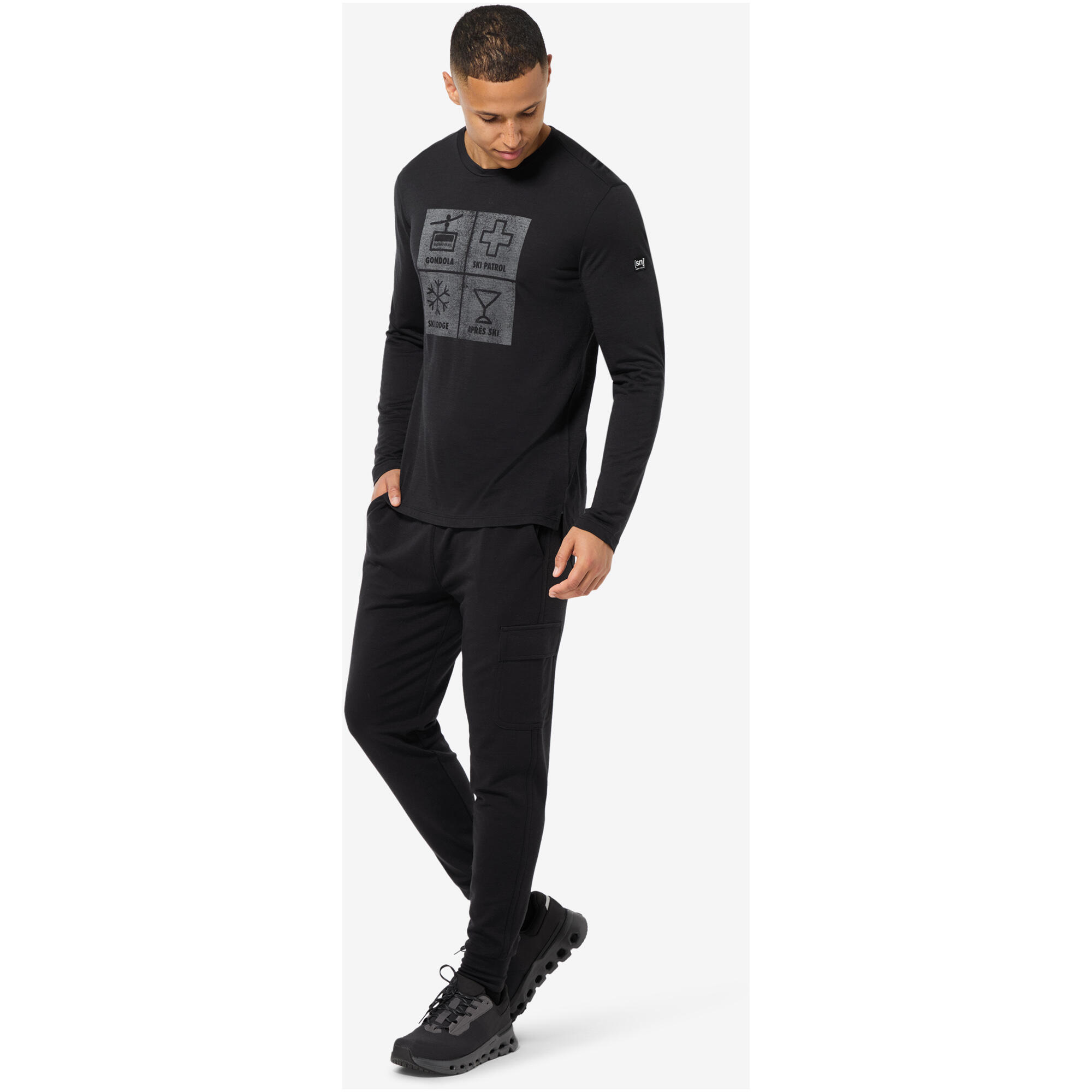 Longsleeve SUPER.NATURAL M SWISS LODGE LS