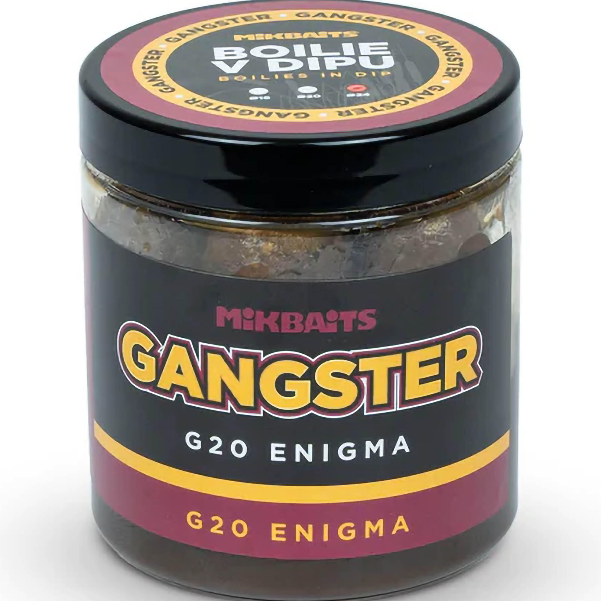 Przynęta Kulki Mikbaits Gangster Boilies In Dip G20 Enigma 20Mm 250Ml