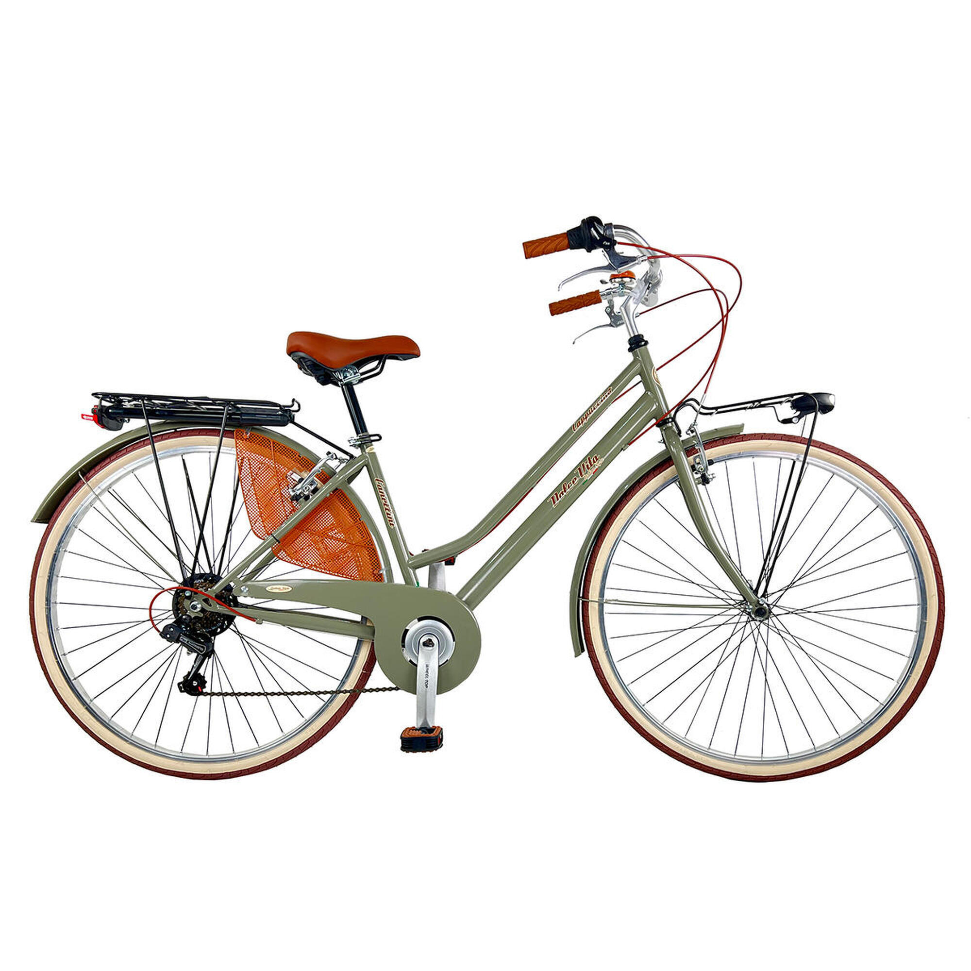 Rower miejski Dolce Vita by Canellini CAPPUCCINO Kobieta - Oliwkowa Zieleń