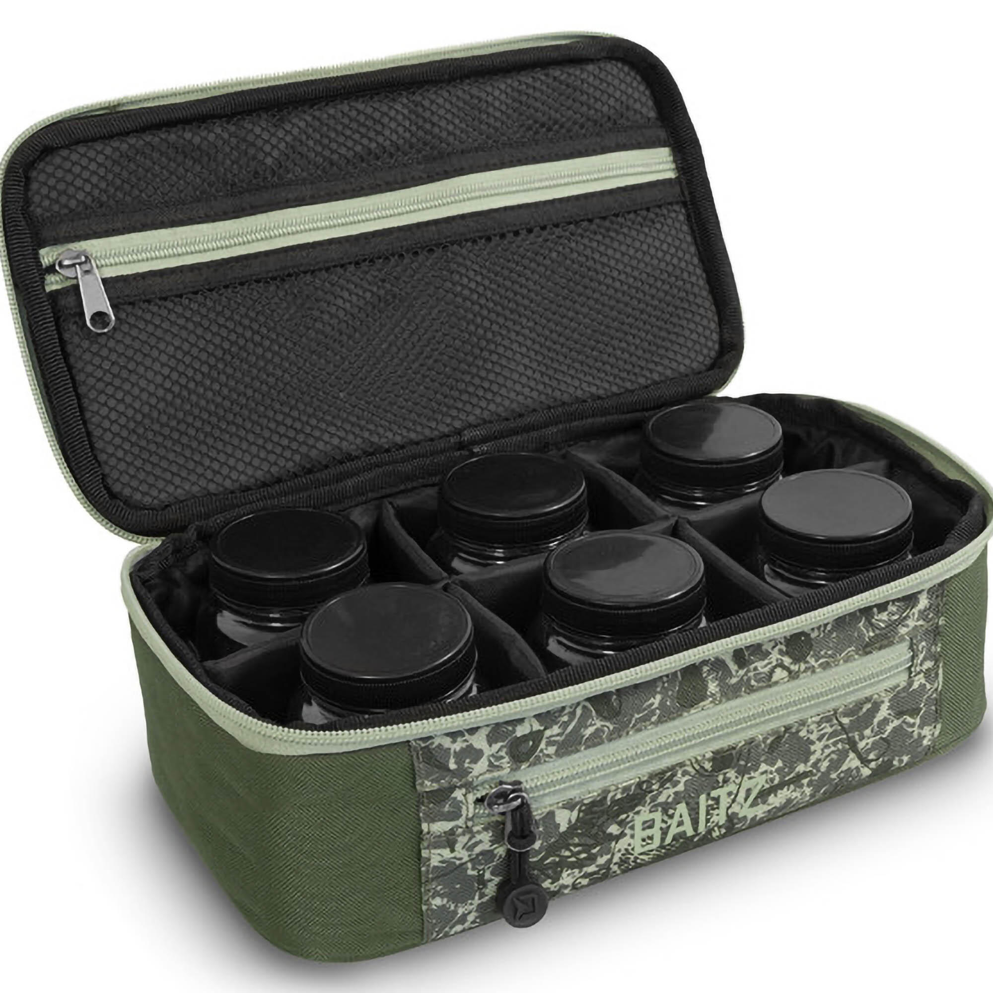 Torba Wędkarska Wędkarska Z Pojemnikami Na Akcesoria Delphin Baitz Space C2G