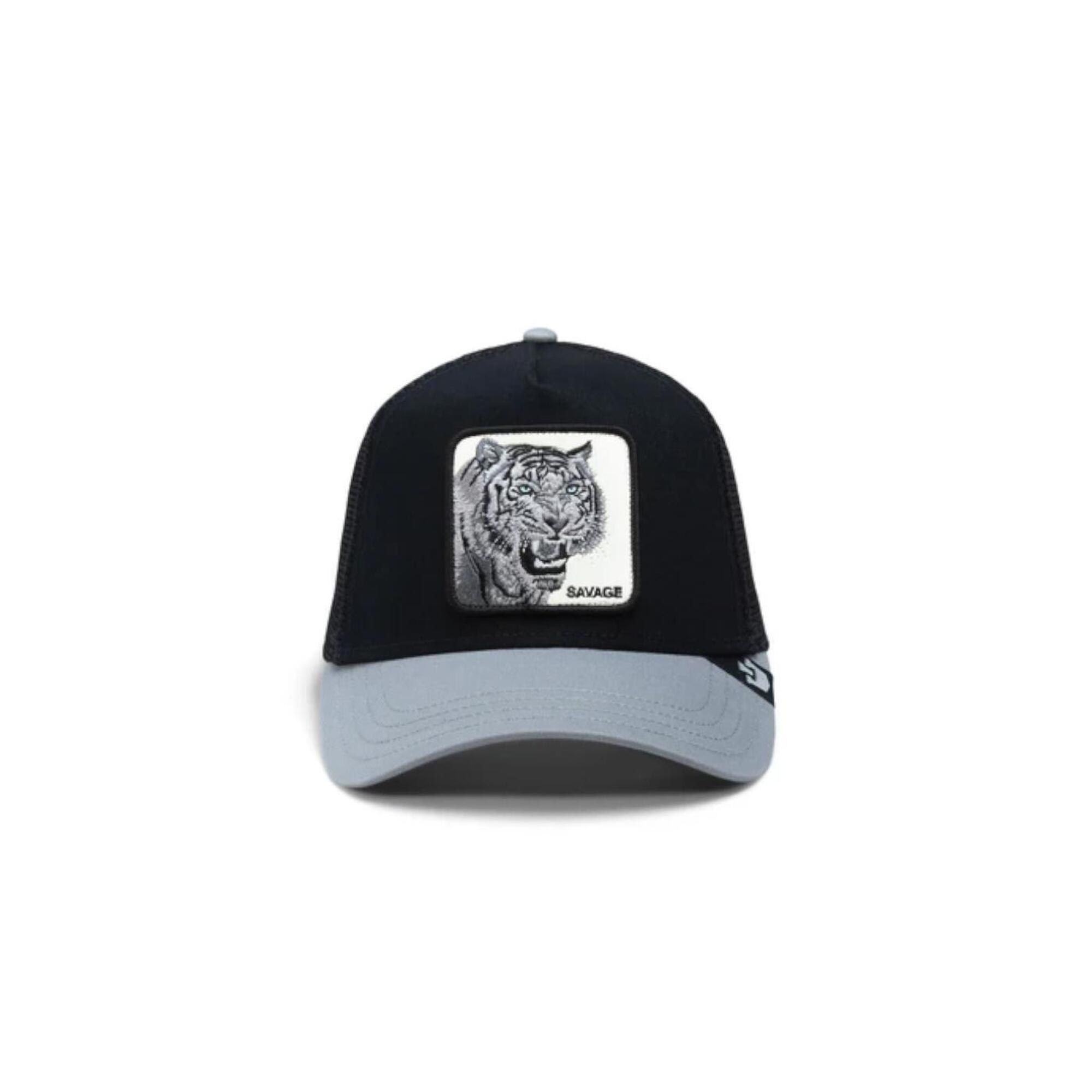 Czapka z daszkiem Goorin Bros. The Savage Tiger Trucker 101-1778-BLK