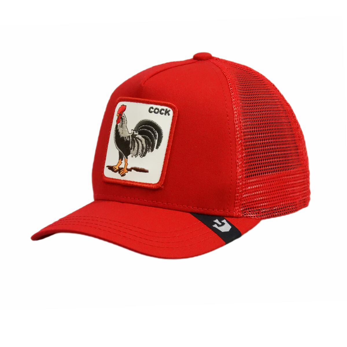 Czapka z daszkiem Goorin Bros. The Cock Trucker 101-0378-RED