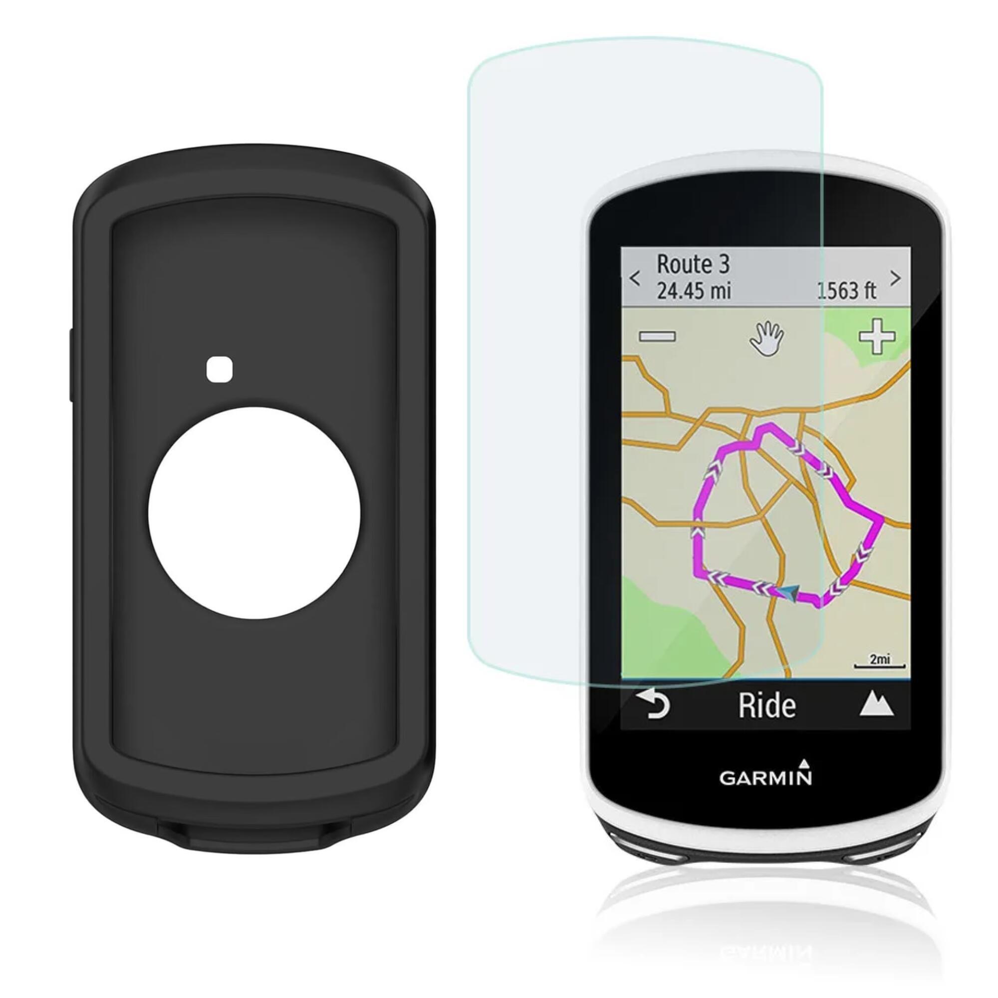 zestaw ochronny garmin edge 1030 etui silikonowe + szkło hartowane