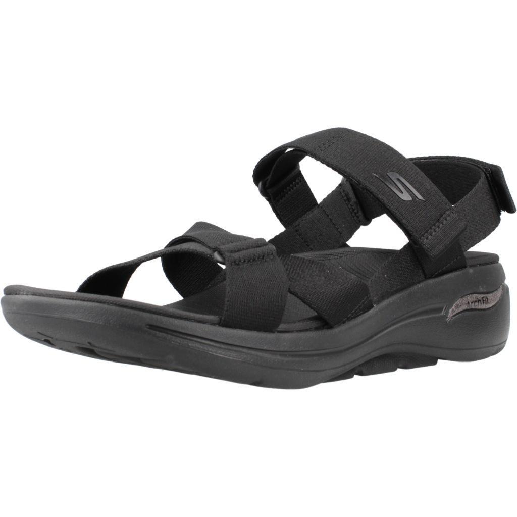 Sandały SKECHERS GO WALK ARCH FIT SANDAL Czarny