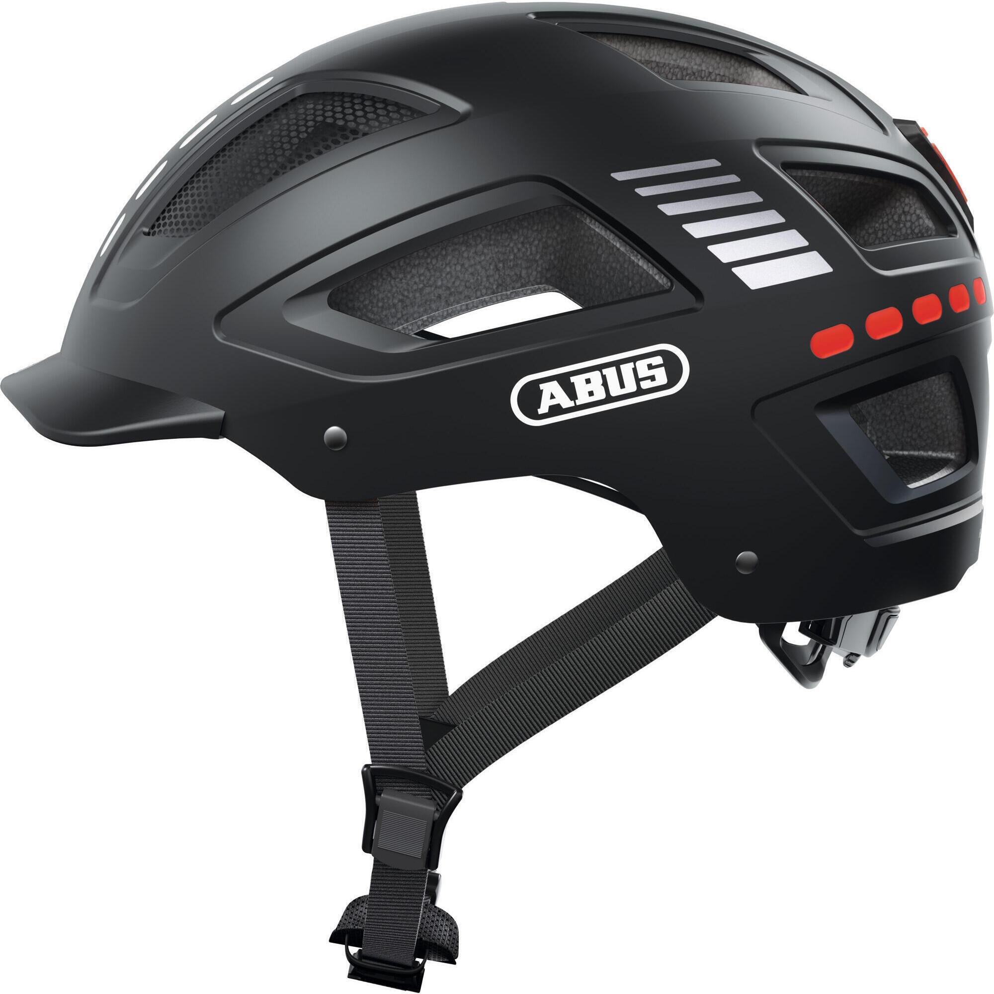 Kask rowerowy „Hyban 2.0 LED” czarny