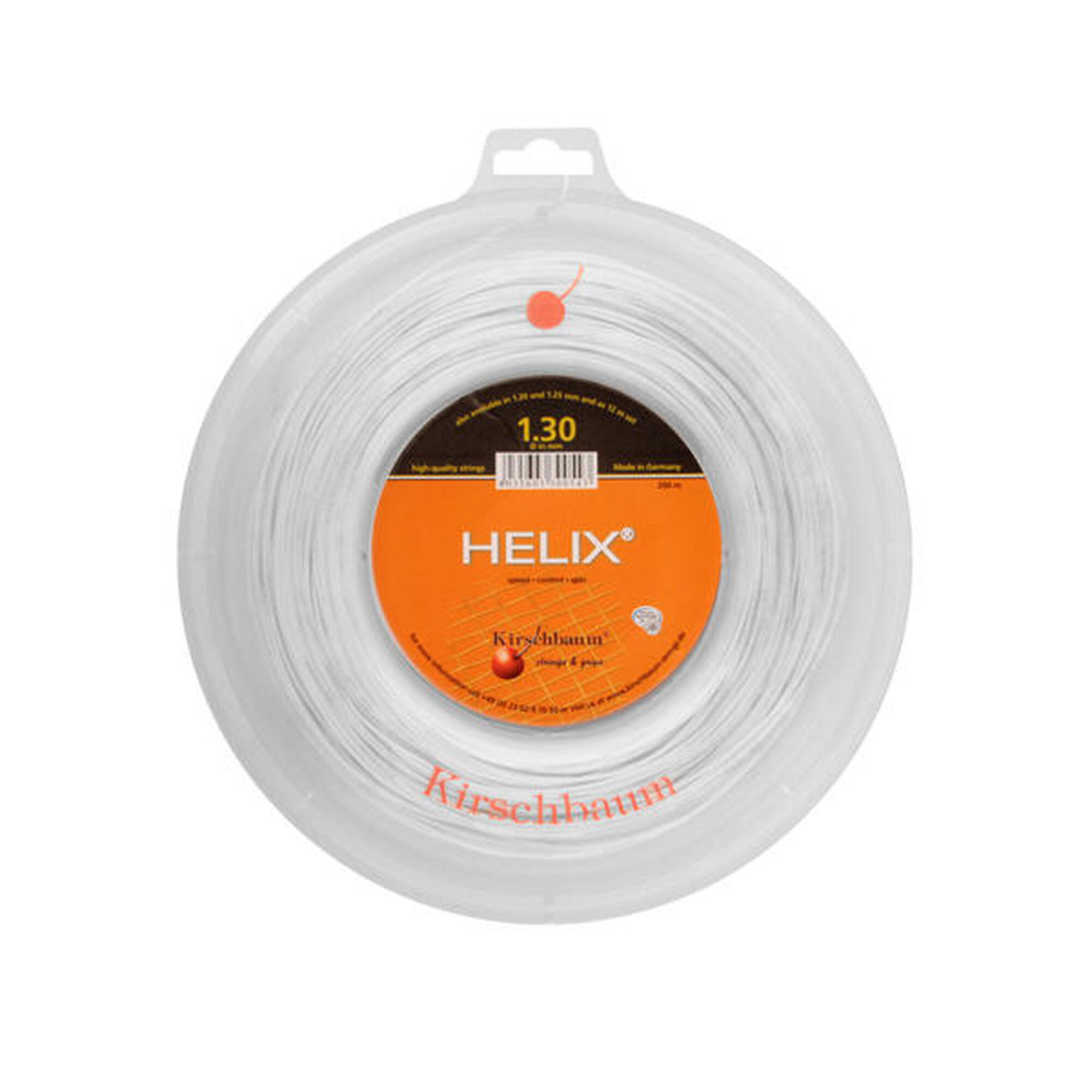 Naciąg do tenisa Kirschbaum Helix White 1,30 mm 200 m