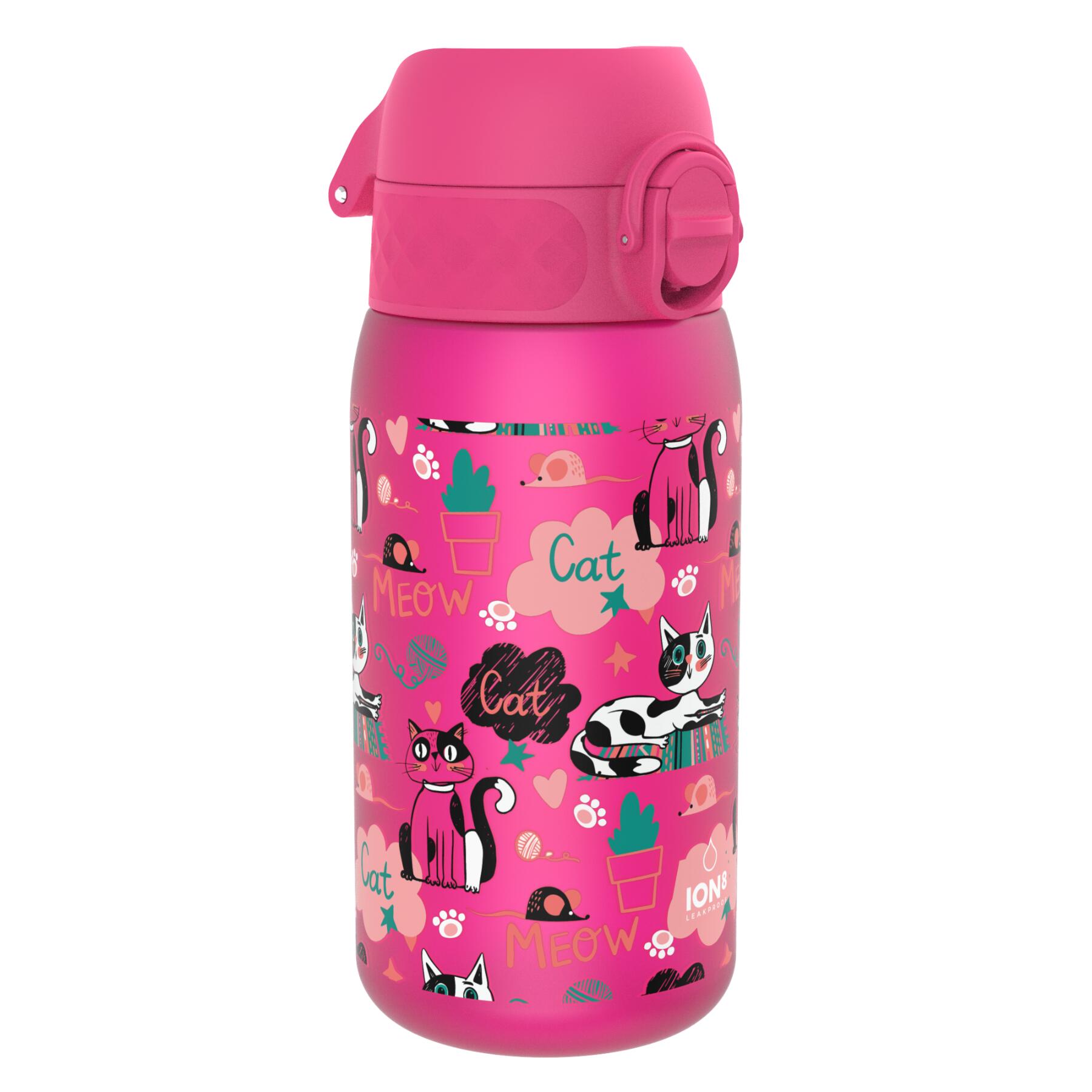 Bidon dziecięcy ION8 350ml z atestem PZH – szczelny, lekki, bez BPA