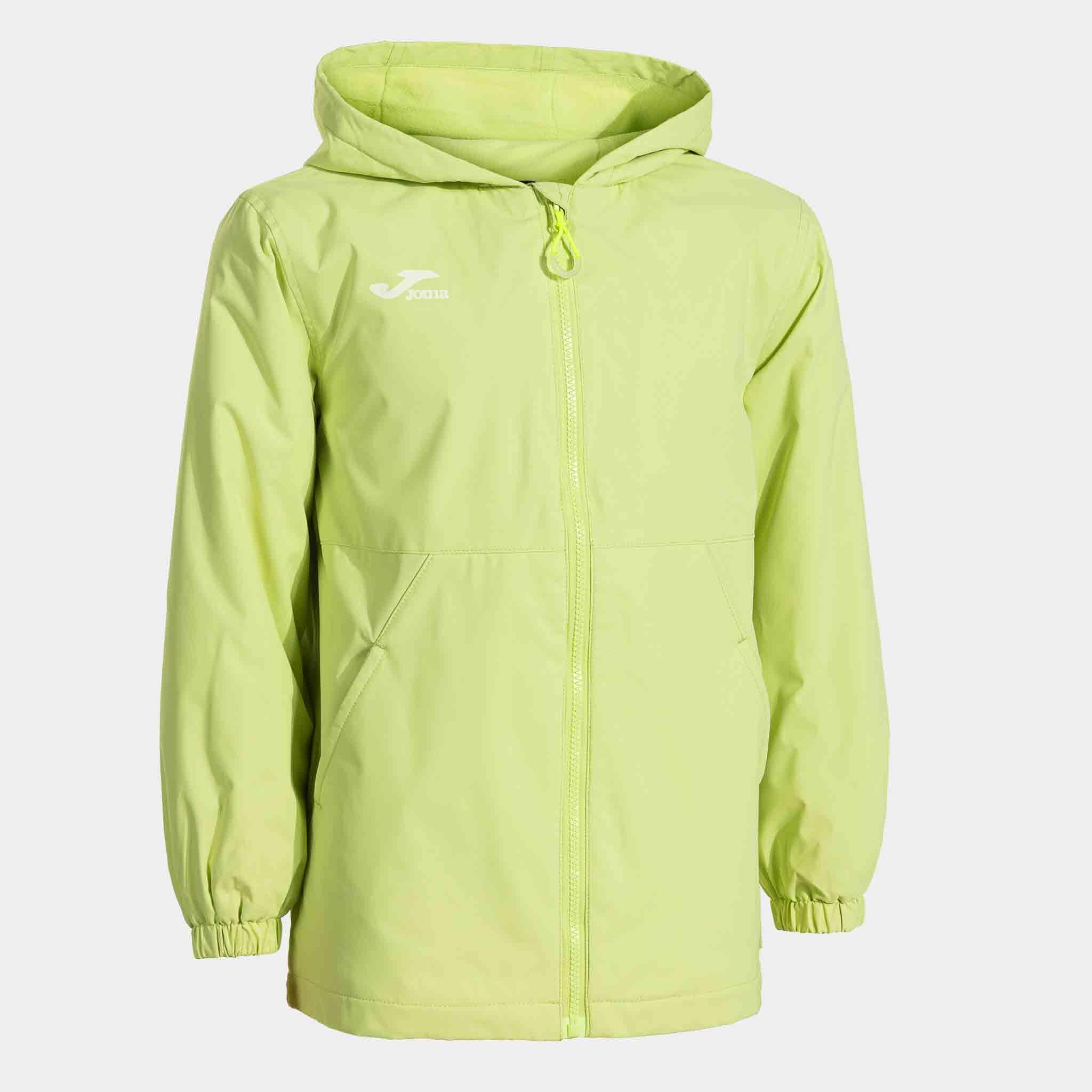Dziecięcy anorak ocieplany Joma New Metaverse, zielony, XS